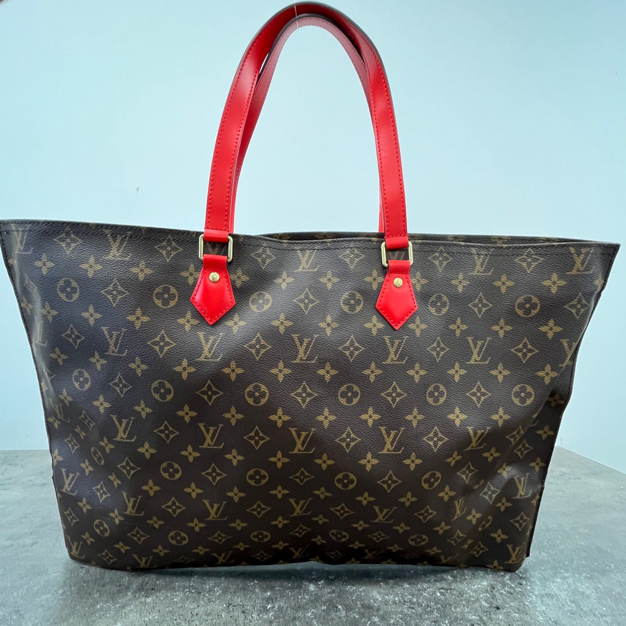 Women's Monogram All-In Mm Tote Bag Brown