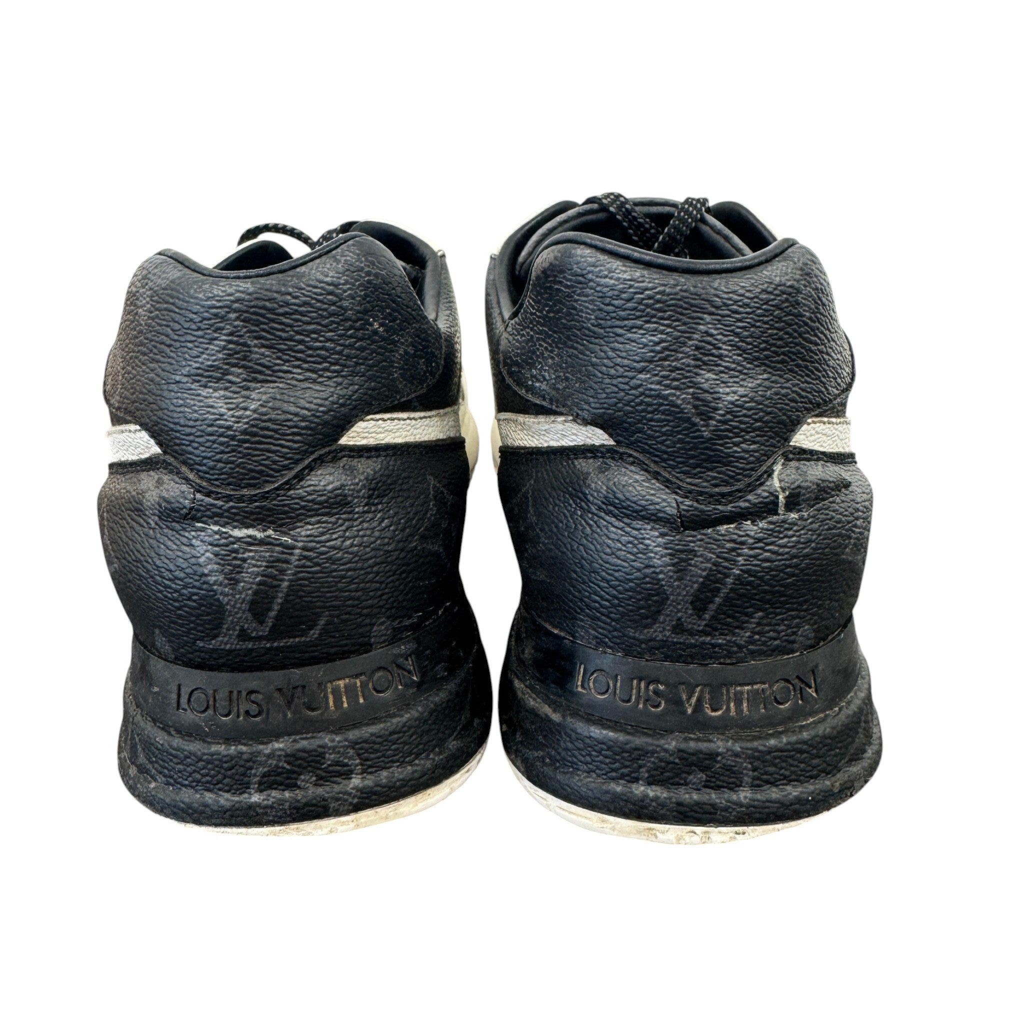 Men's Run Away Low Trainers Black Size EU 41.5 / UK 7.5