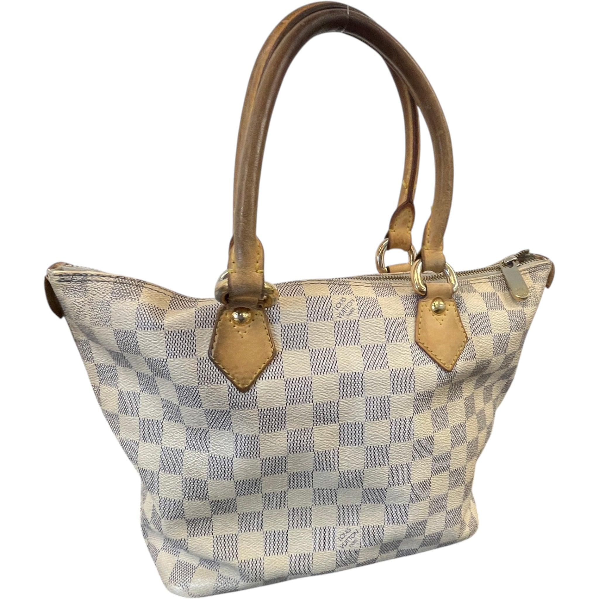 Women's Damier Azur Saleya Pm Bag White