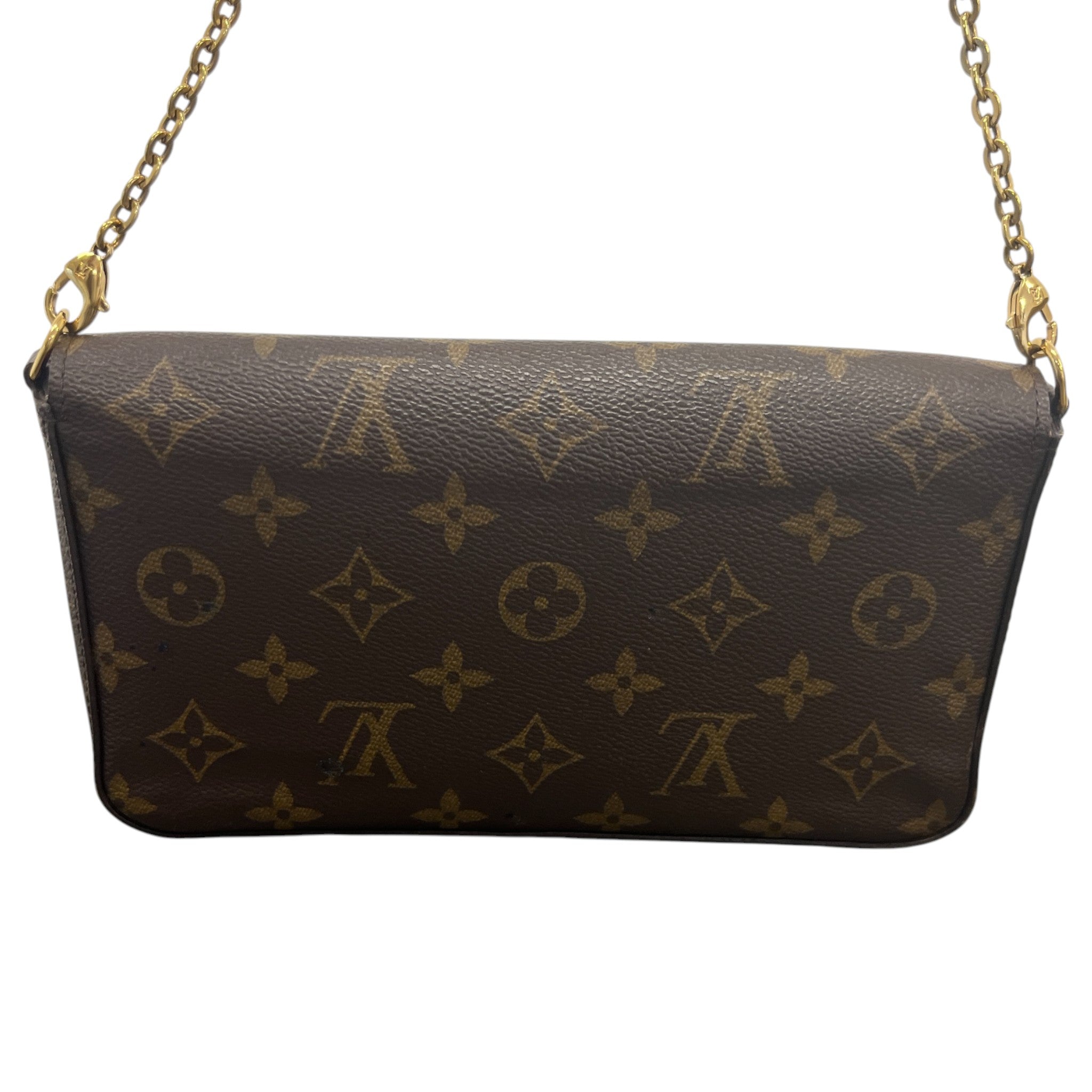 Women's Monogram Félicie Pochette Bag Brown