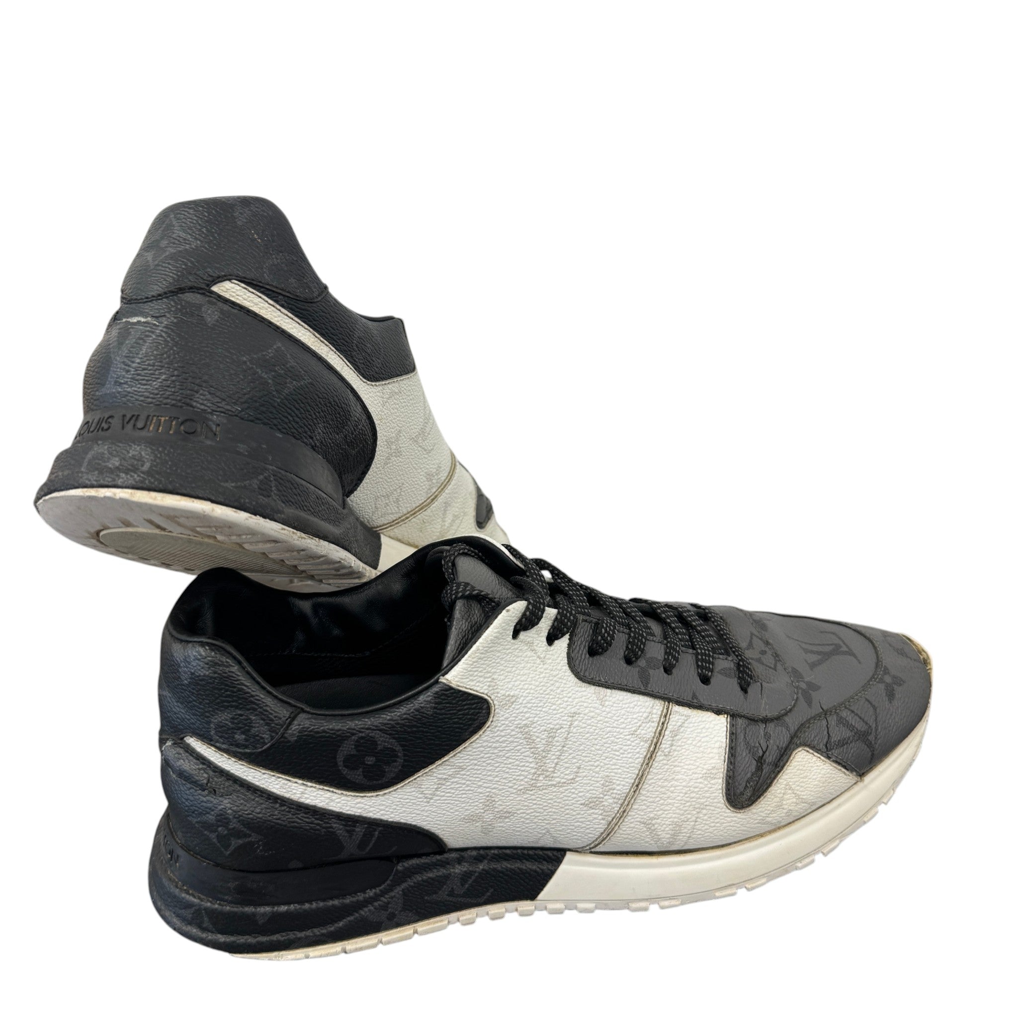 Men's Run Away Low Trainers Black Size EU 41.5 / UK 7.5