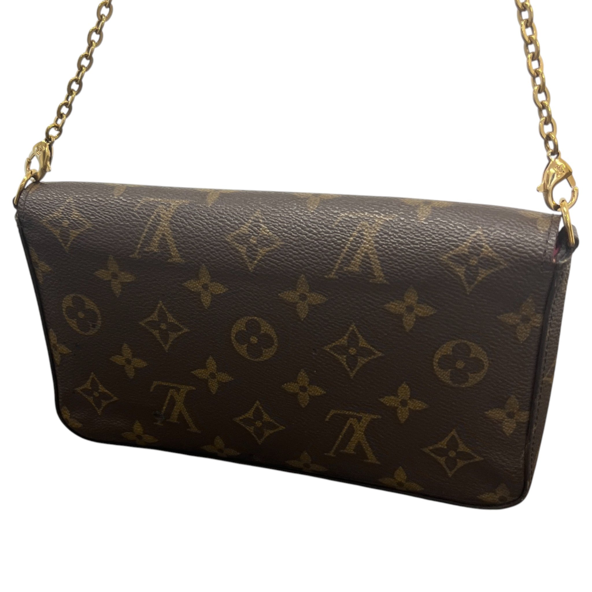 Women's Monogram Félicie Pochette Bag Brown