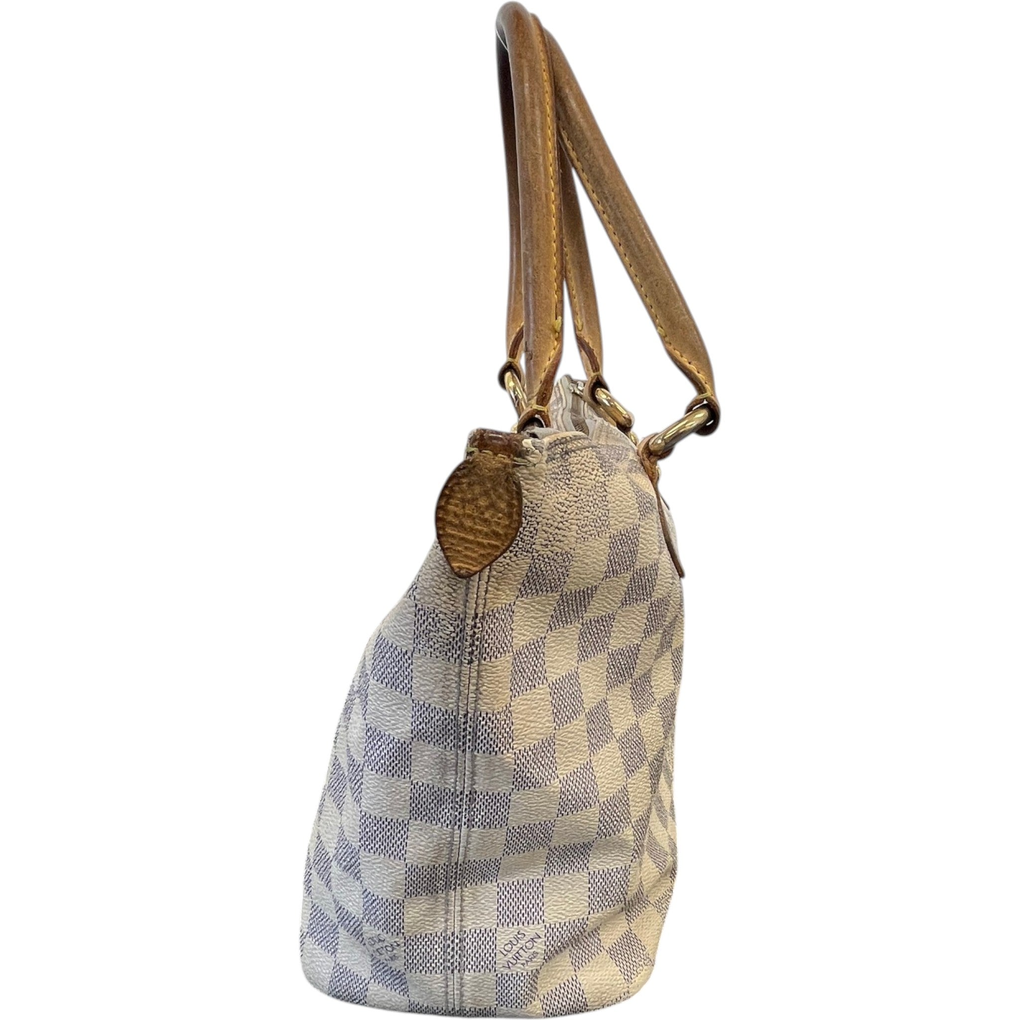 Women's Damier Azur Saleya Pm Bag White