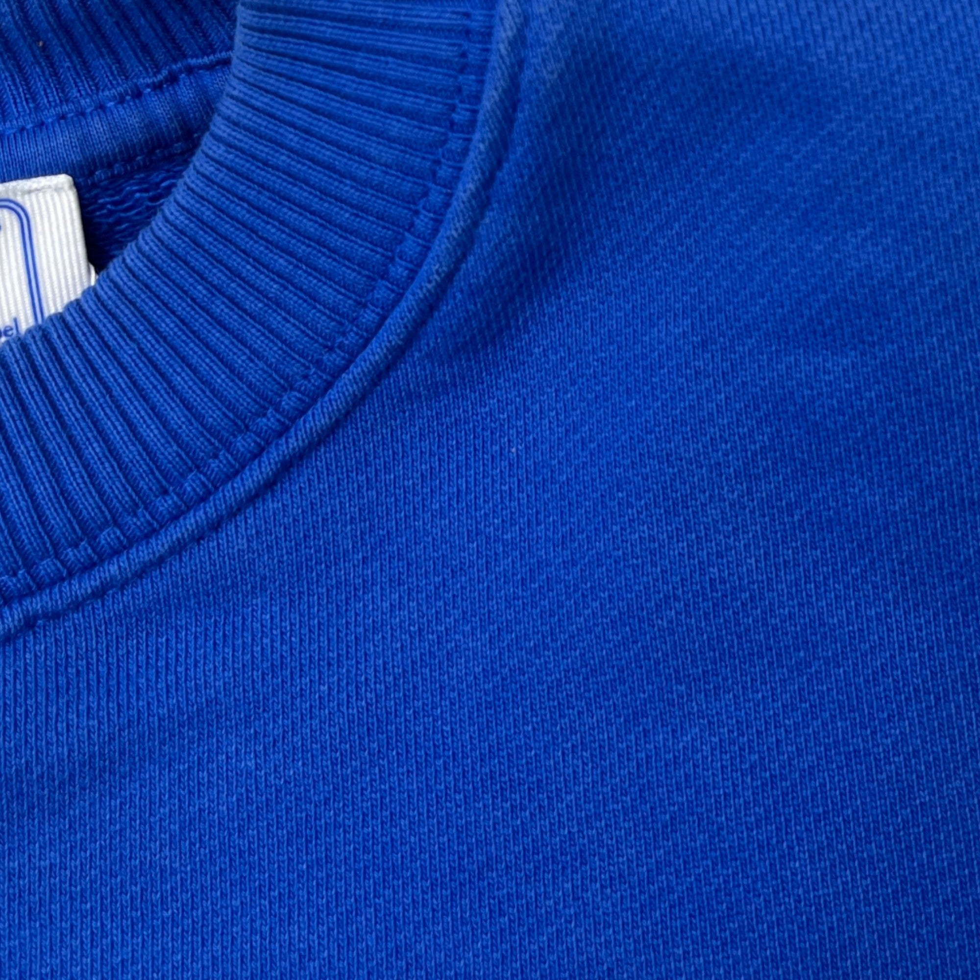 Men's Arrow Logo Print Sweatshirt Blue Size XS