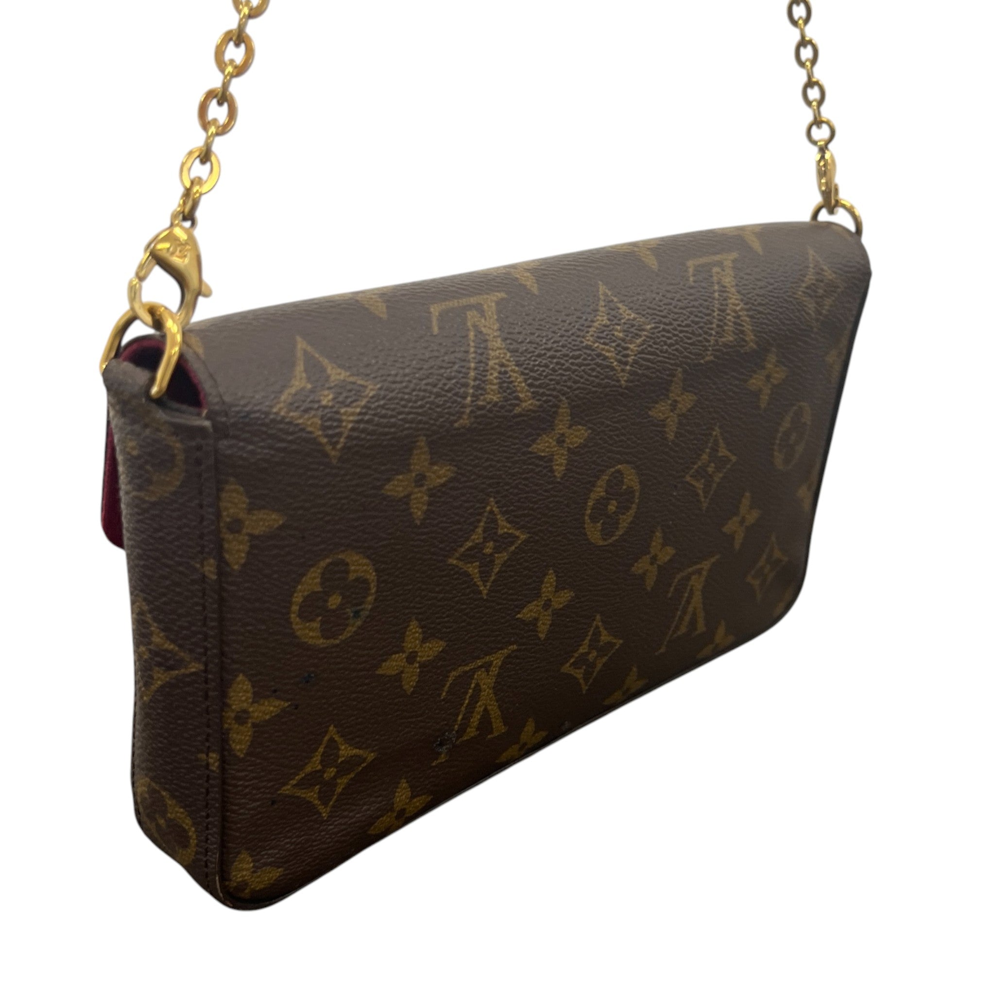 Women's Monogram Félicie Pochette Bag Brown