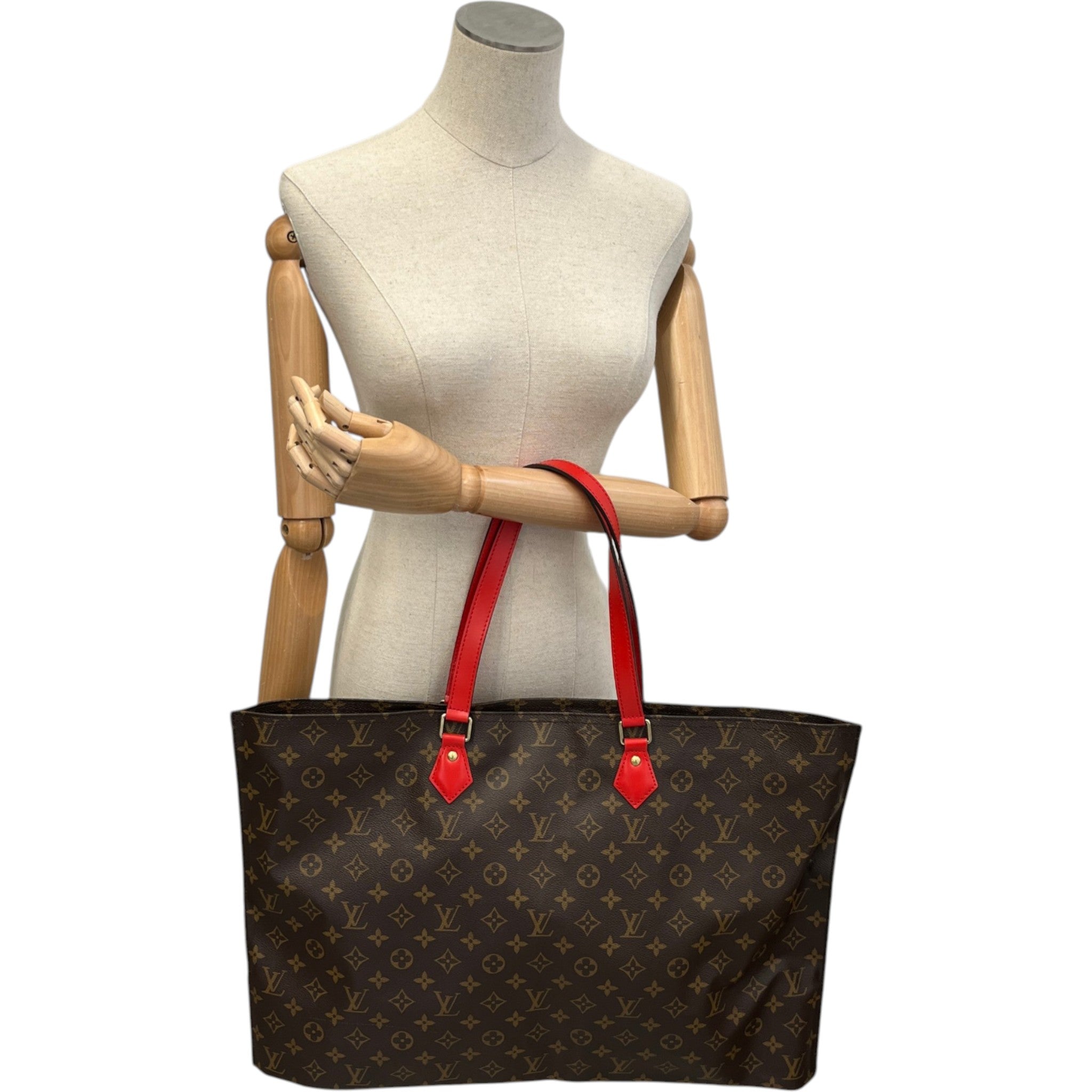 Women's Monogram All-In Mm Tote Bag Brown