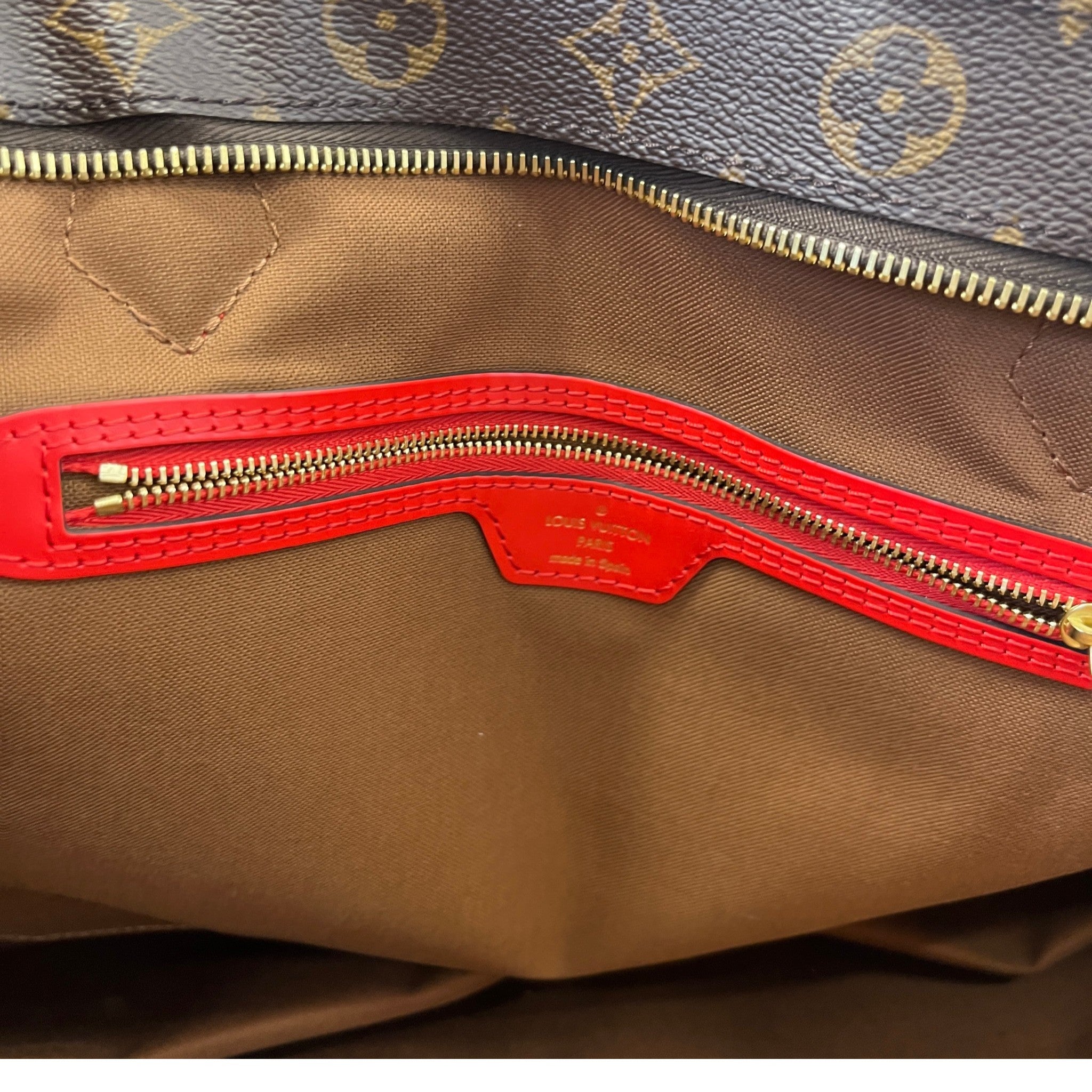 Women's Monogram All-In Mm Tote Bag Brown