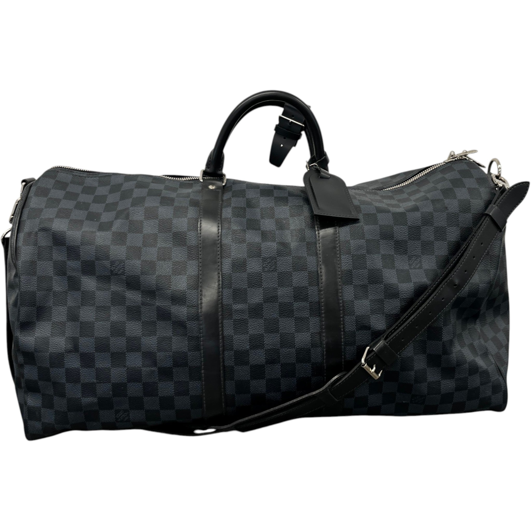 Men's Keepall Bandoulière 55 Monogram Colbalt Bag Navy