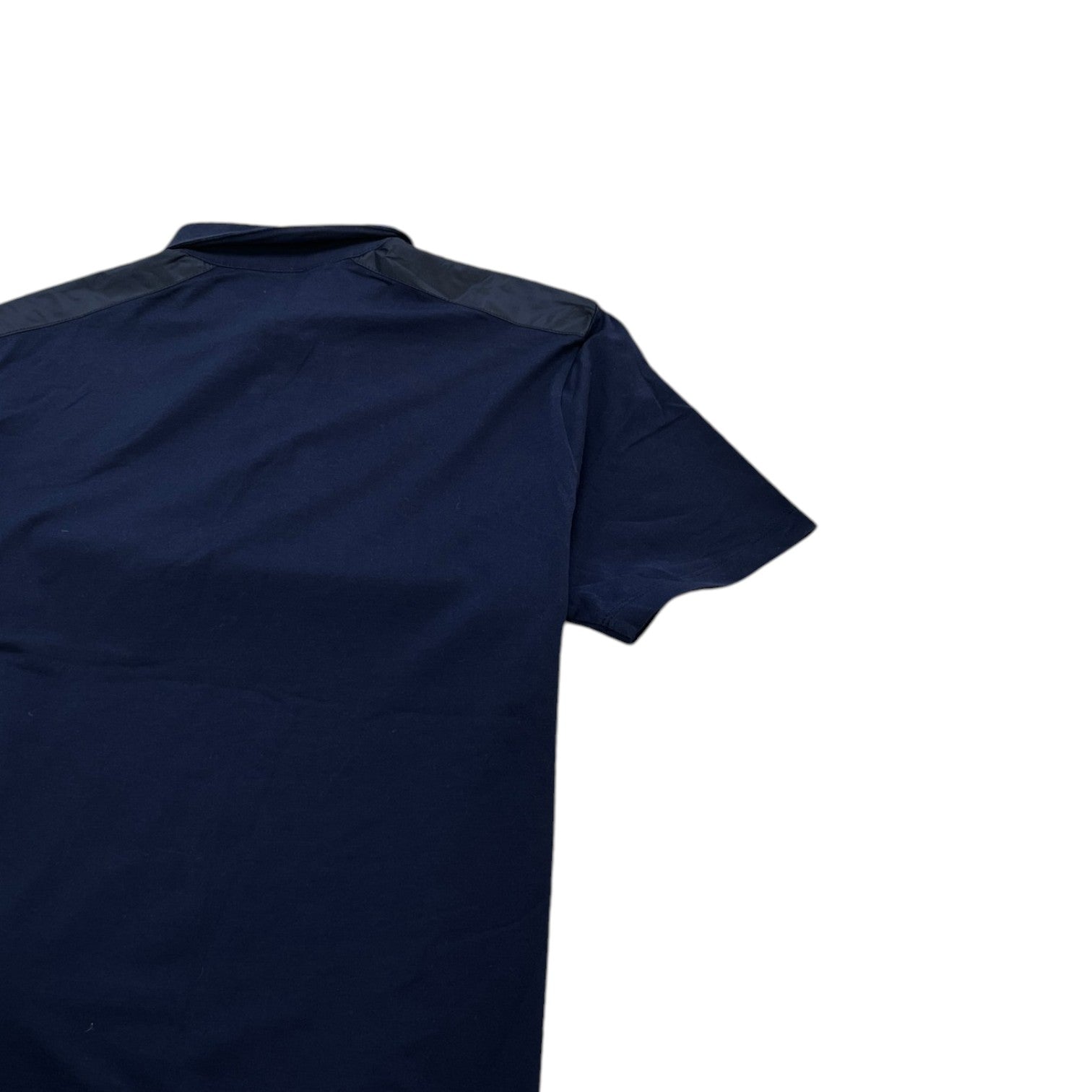 Men's Linear Rosa Polo Shirt Navy Size S