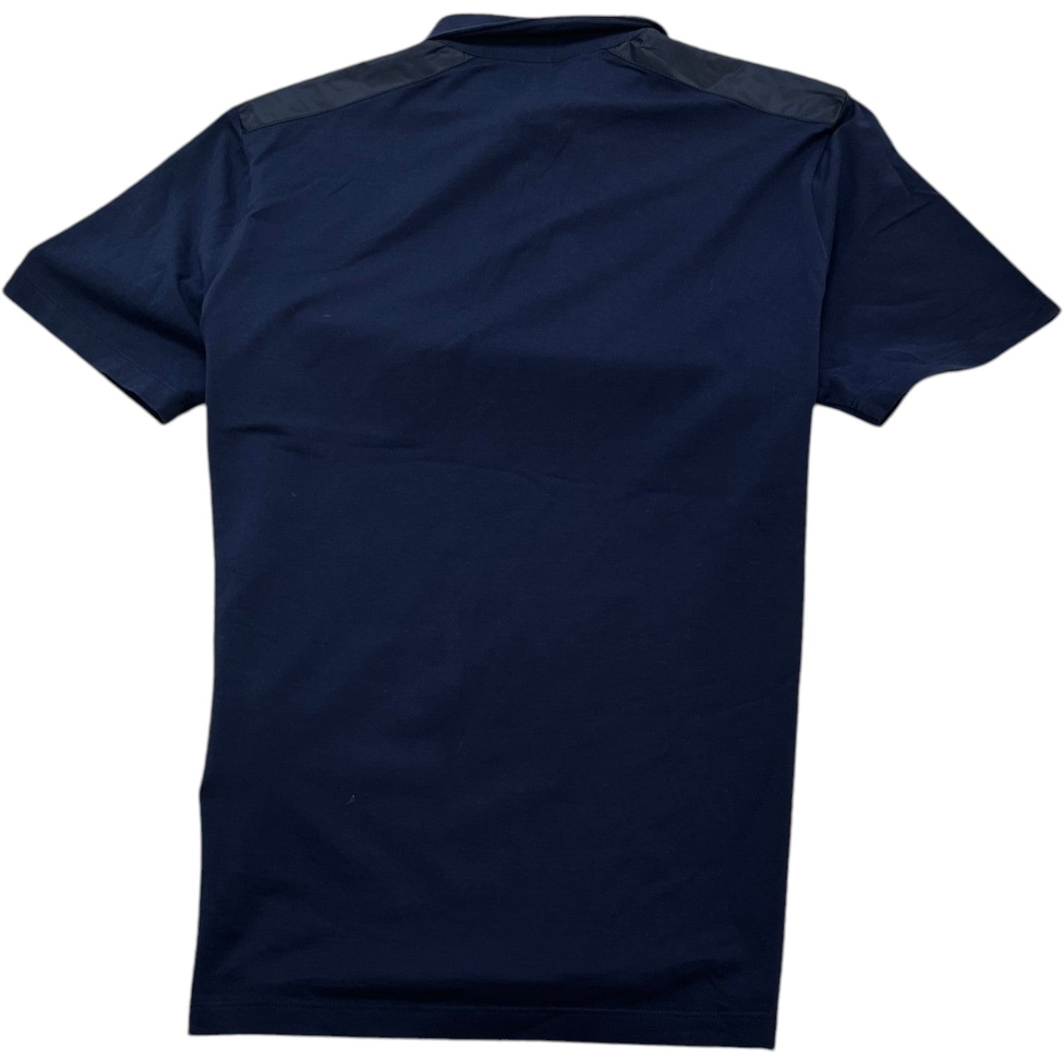 Men's Linear Rosa Polo Shirt Navy Size S