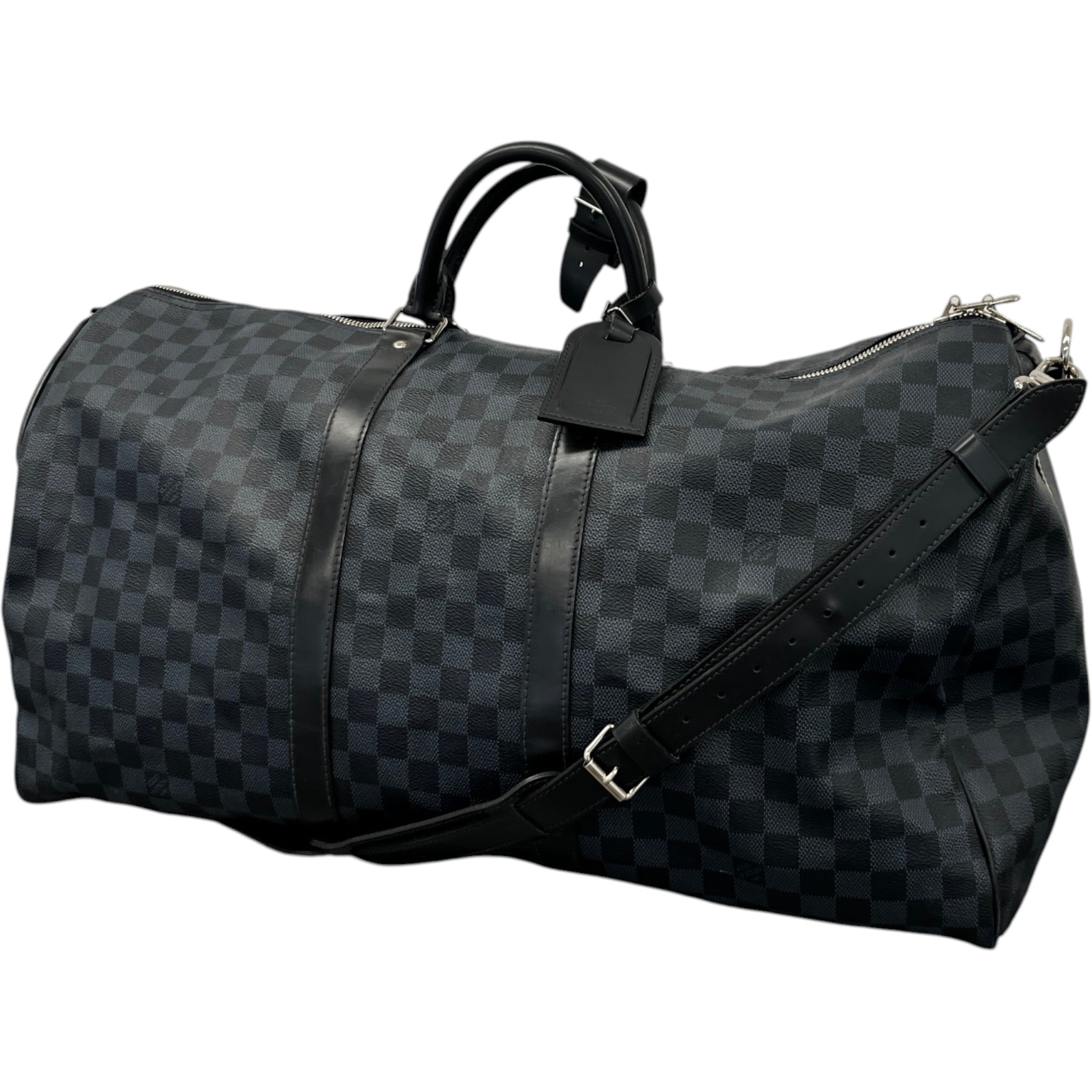Men's Keepall Bandoulière 55 Monogram Colbalt Bag Navy