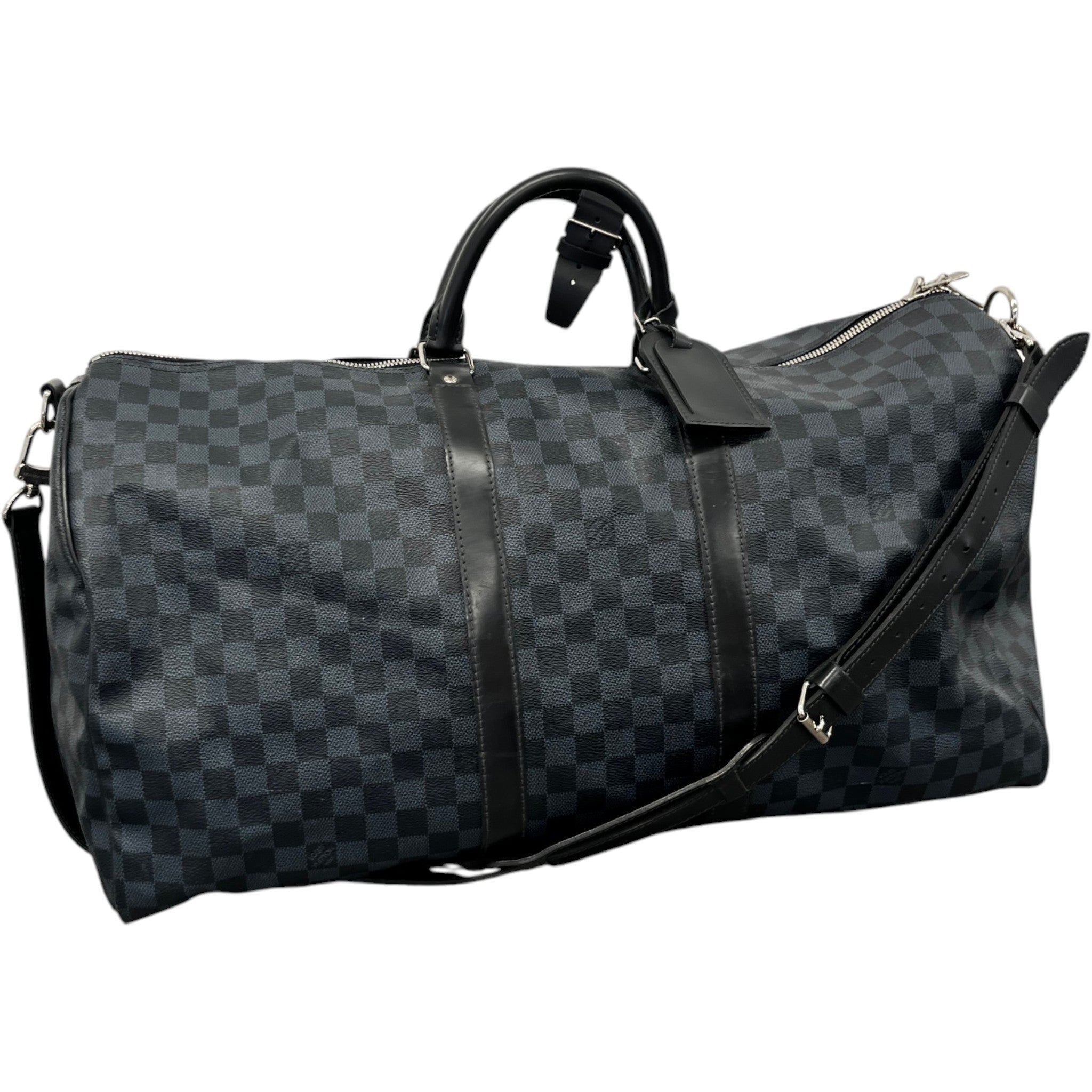 Men's Keepall Bandoulière 55 Monogram Colbalt Bag Navy
