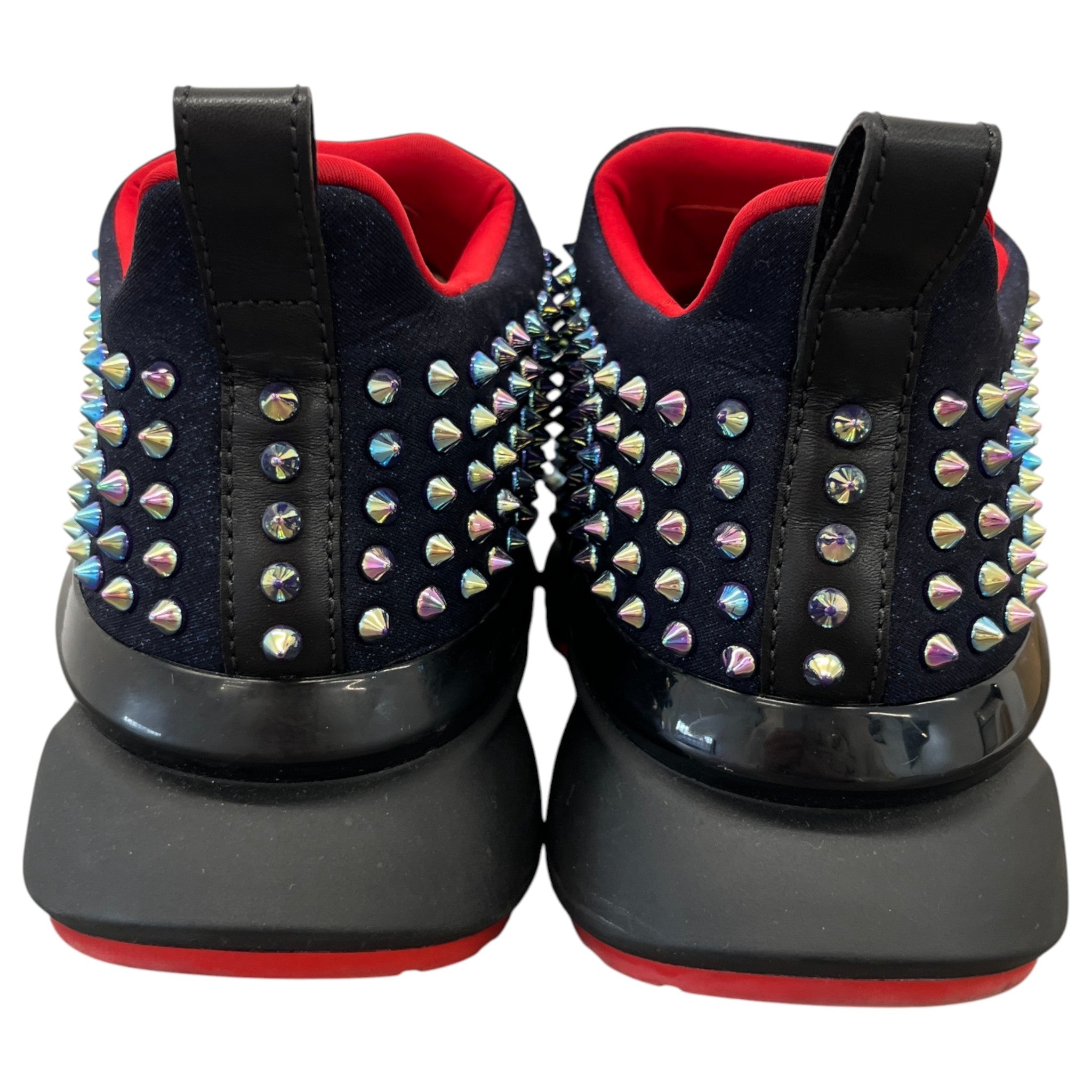 Men's Spike Sock Low Trainers Blue Size EU 44 / UK 10