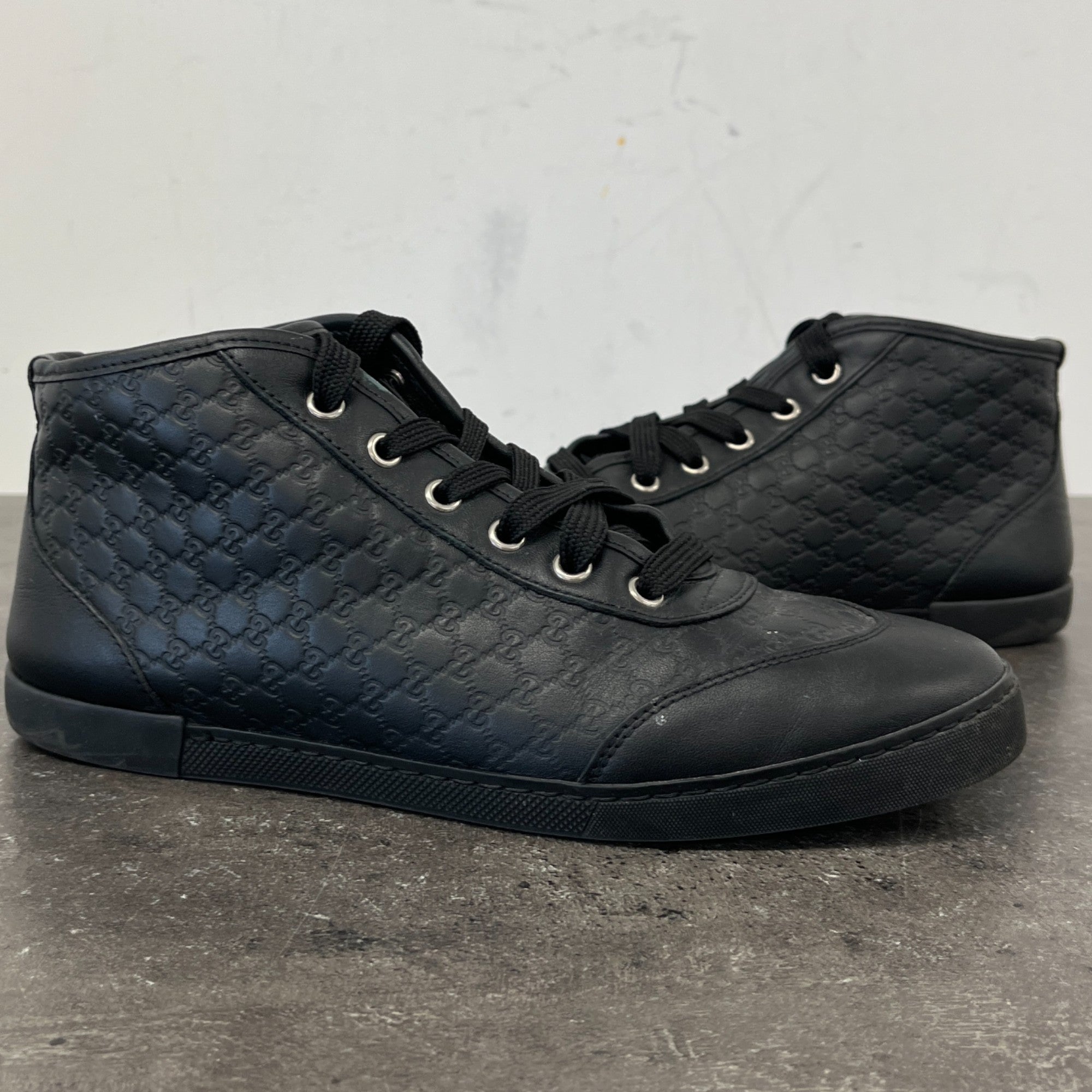 Women's Gg Supreme High Trainers Black Size EU 37.5 / UK 4.5