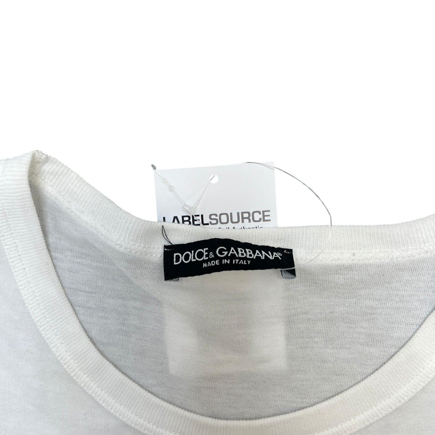 Men's King Of Love Logo T-Shirt White Size IT 44 / UK XS