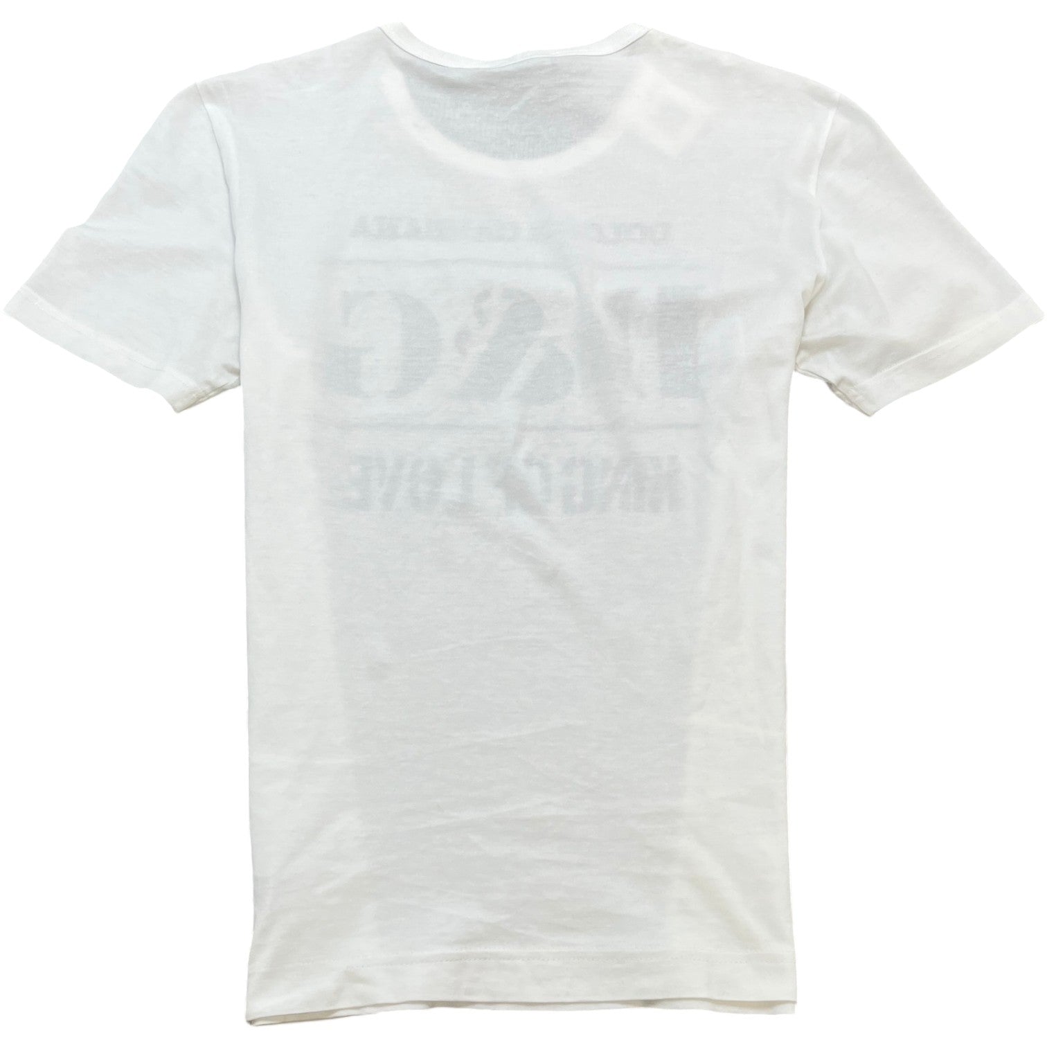 Men's King Of Love Logo T-Shirt White Size IT 44 / UK XS