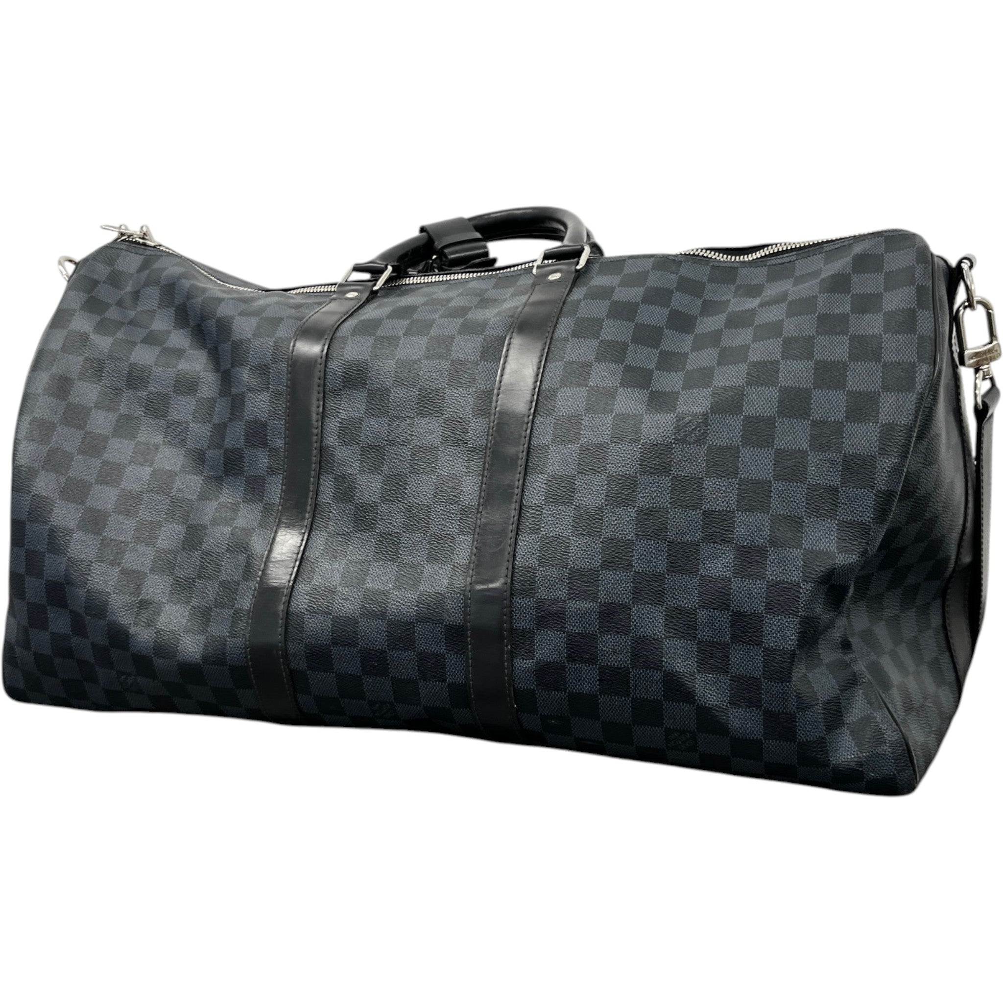 Men's Keepall Bandoulière 55 Monogram Colbalt Bag Navy