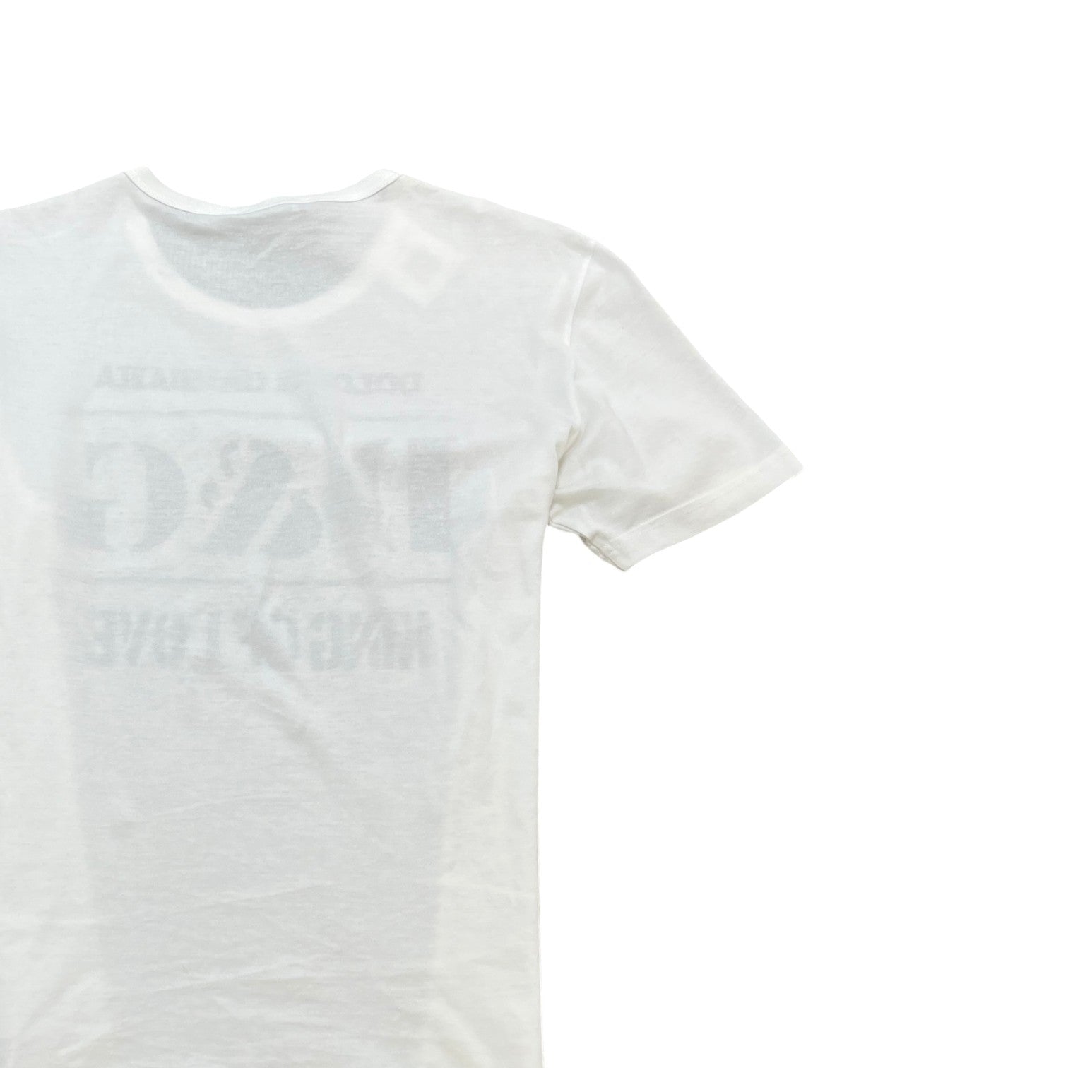 Men's King Of Love Logo T-Shirt White Size IT 44 / UK XS