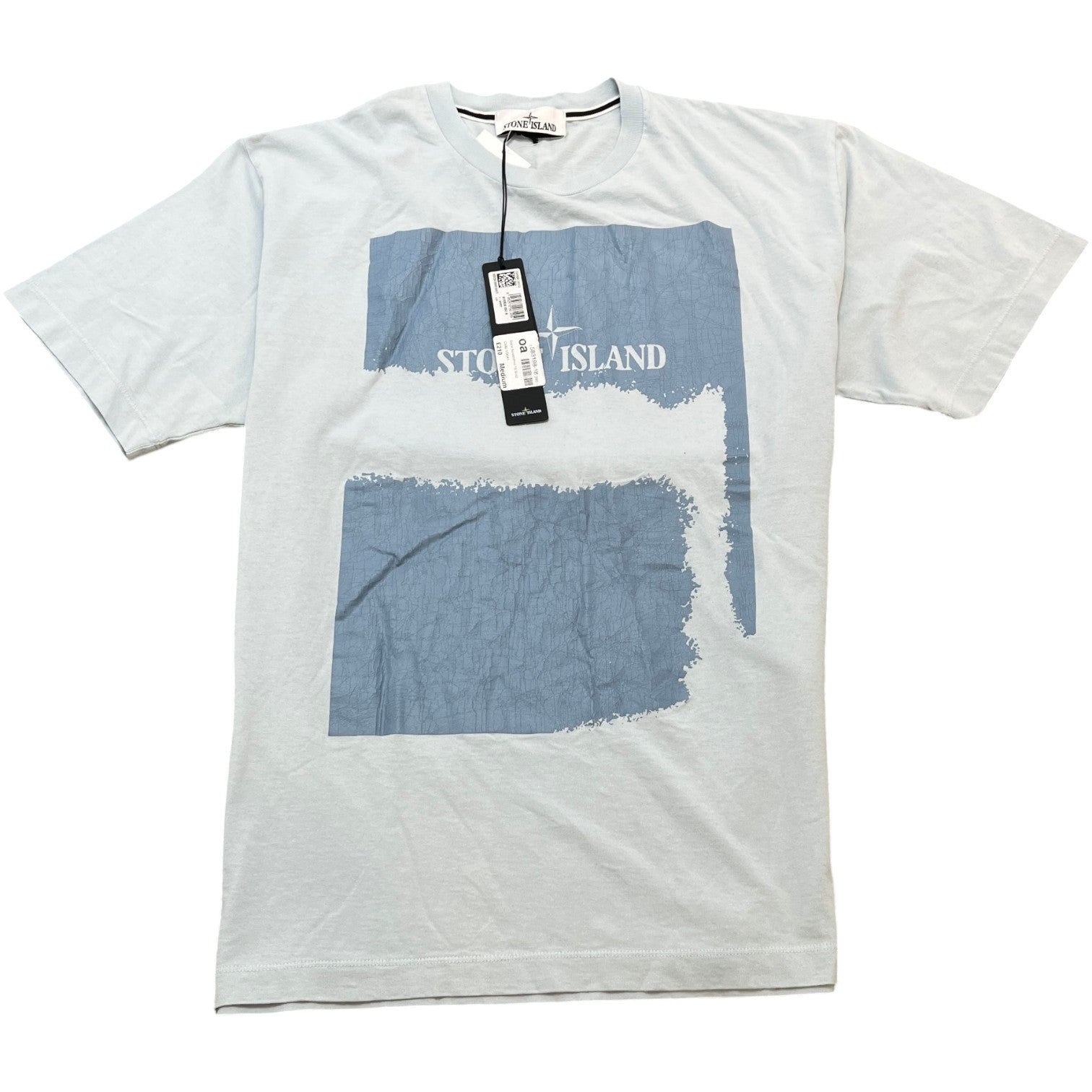 Men's Graphic Logo T-Shirt White Size M
