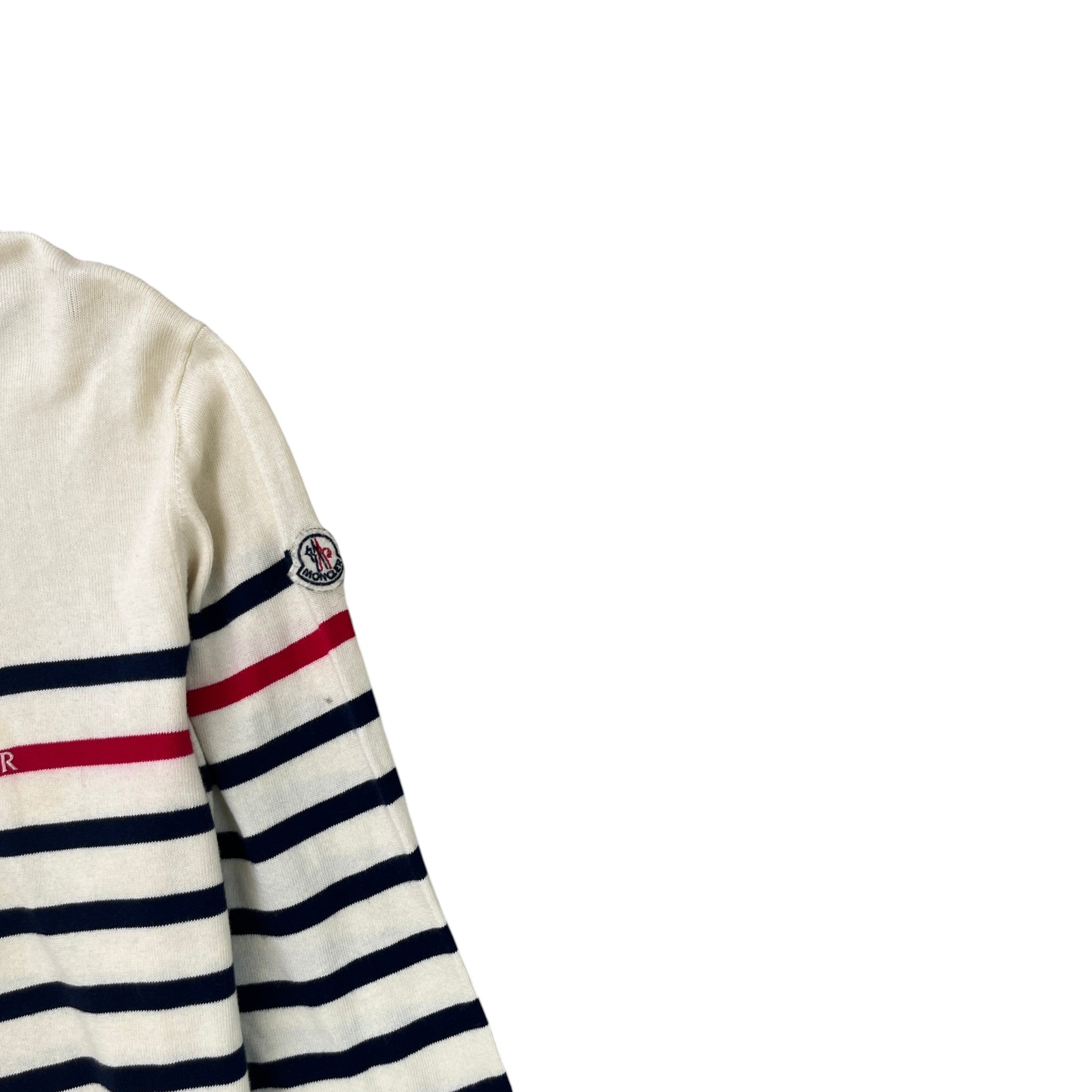 Men's Maglione Tricot Jumper Cream Size S