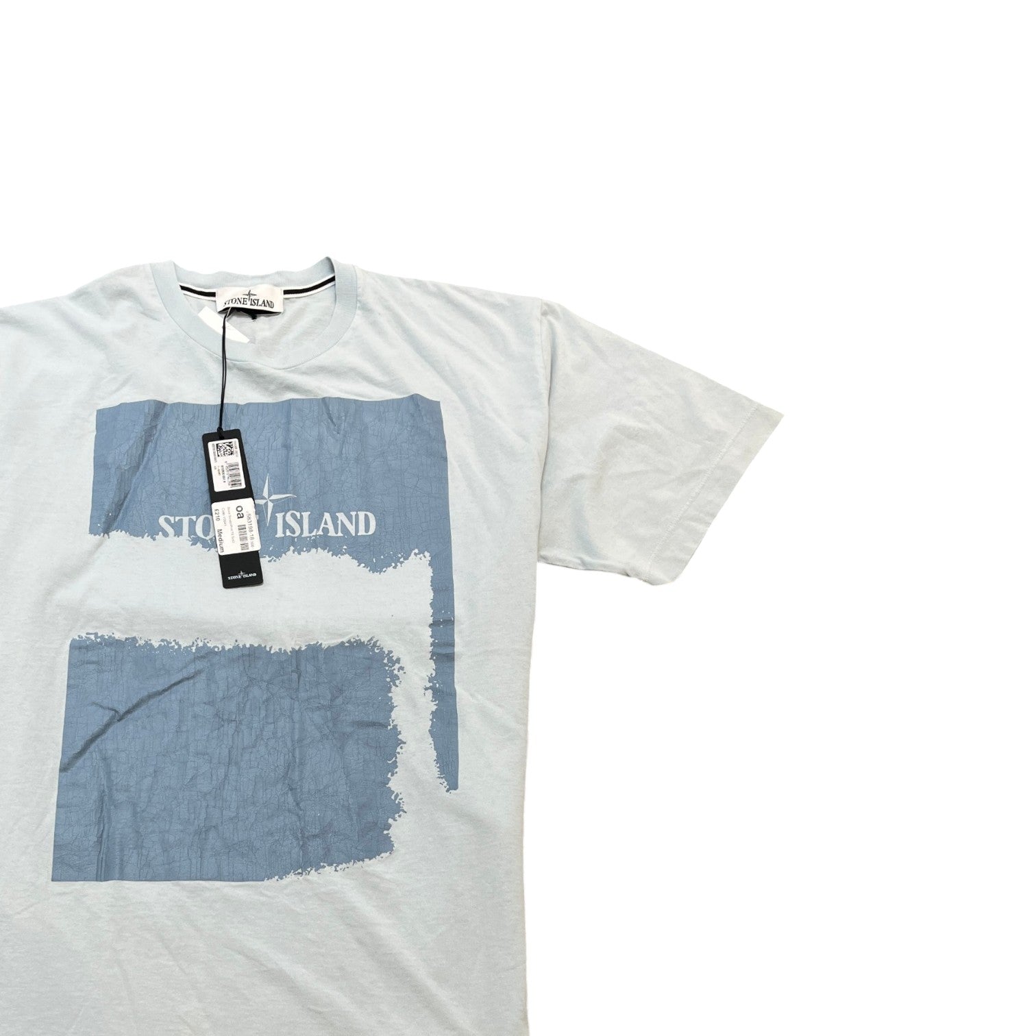 Men's Graphic Logo T-Shirt White Size M