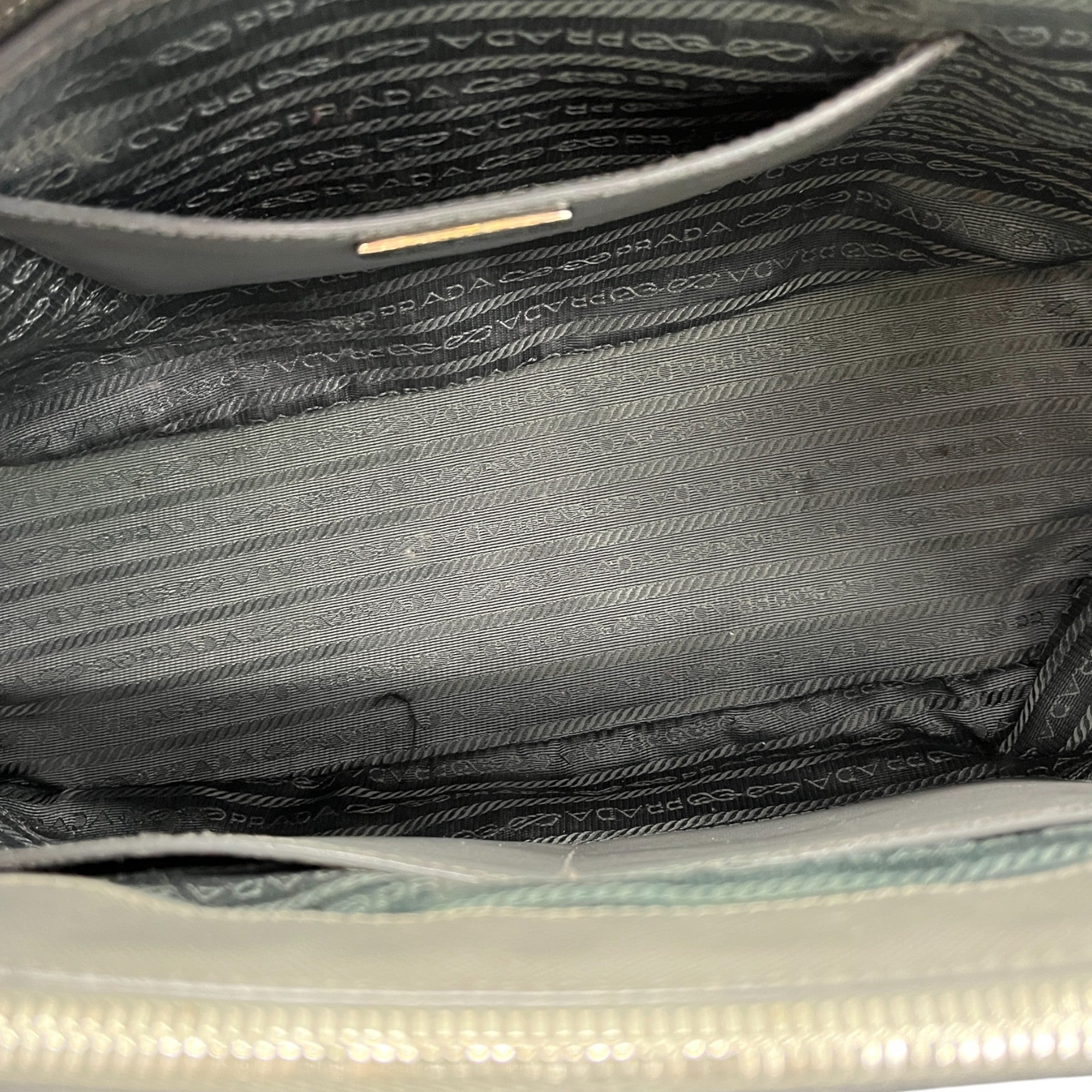 Women's Saffiano Galleria Double Zip Handbag Grey