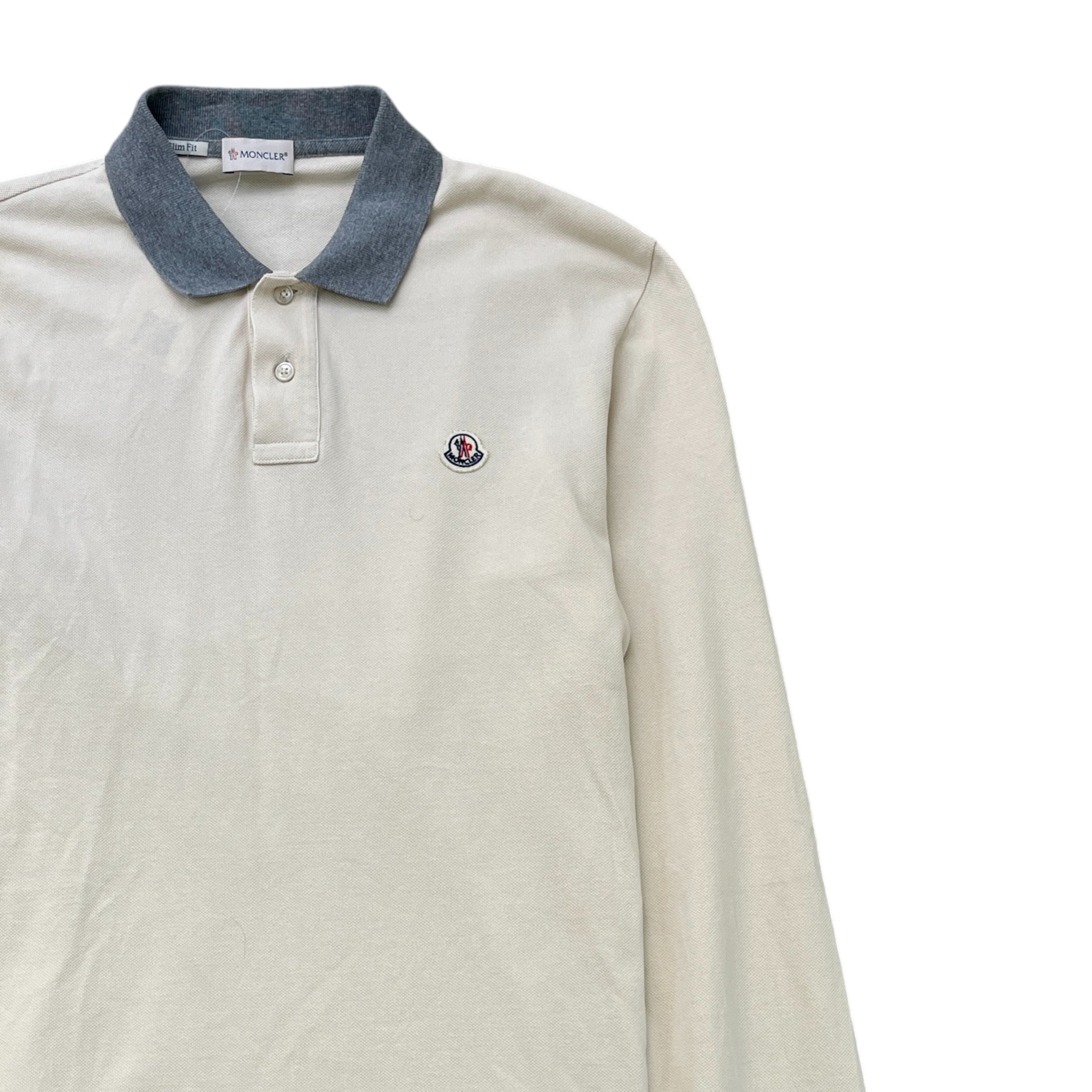 Men's Maglia Polo Shirt Beige Size L