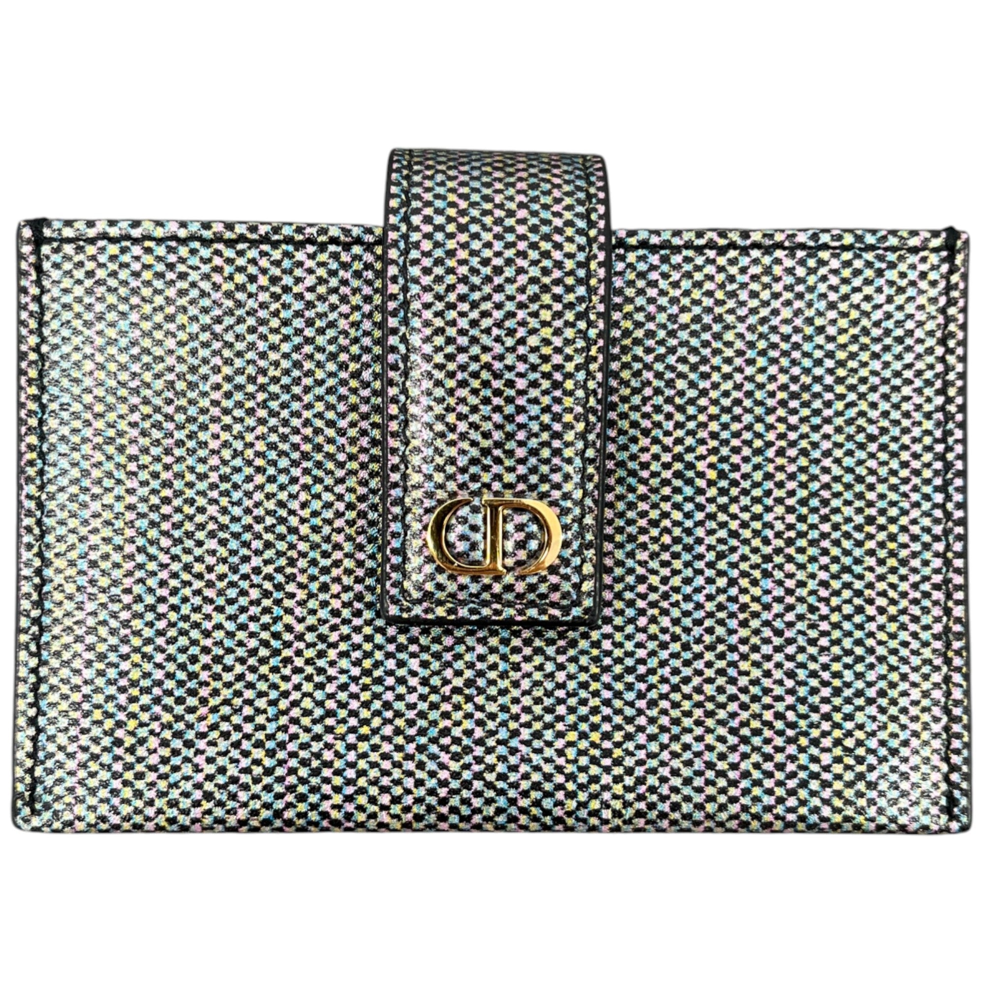 Women's Cd Logo Card Holder Blue