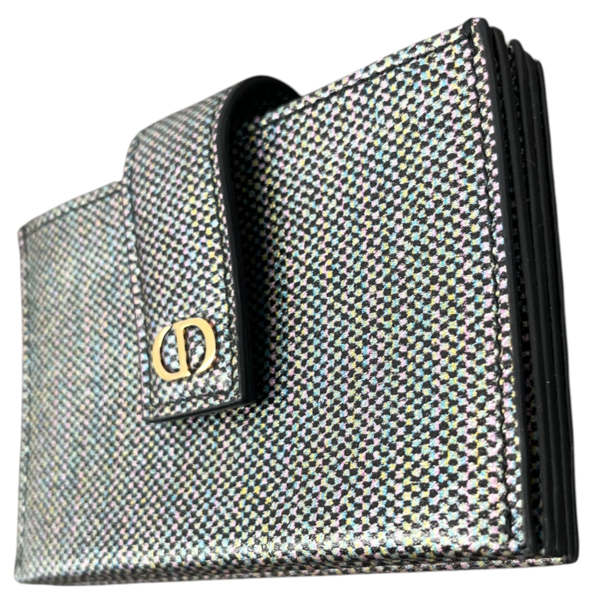 Women's Cd Logo Card Holder Blue