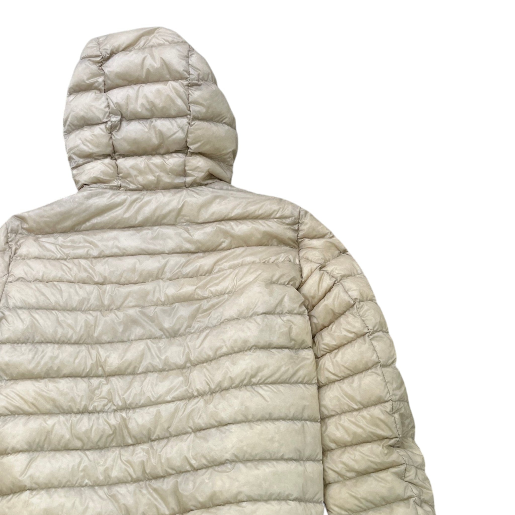Men's Eliot Down Jacket Cream Size 4 / XL