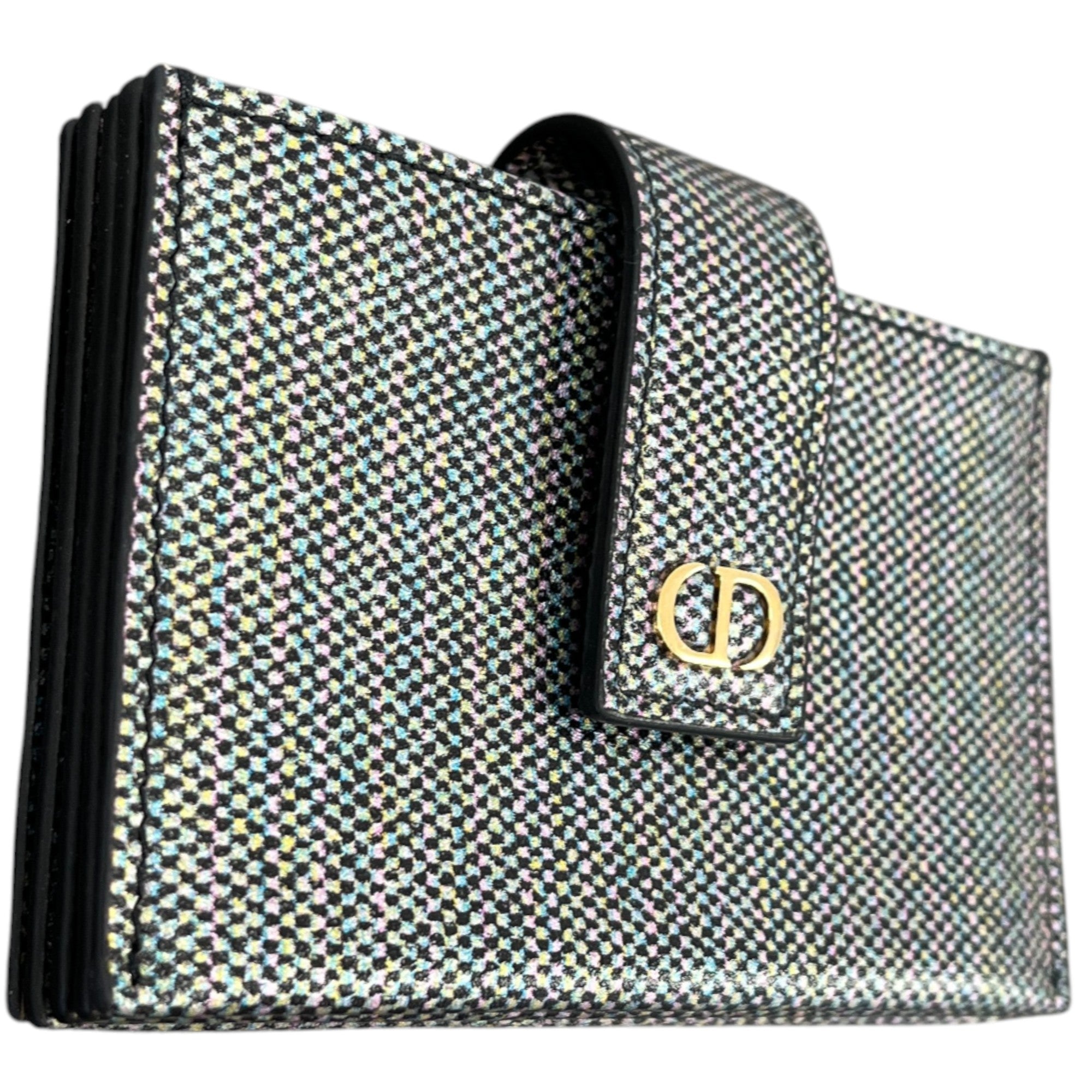 Women's Cd Logo Card Holder Blue