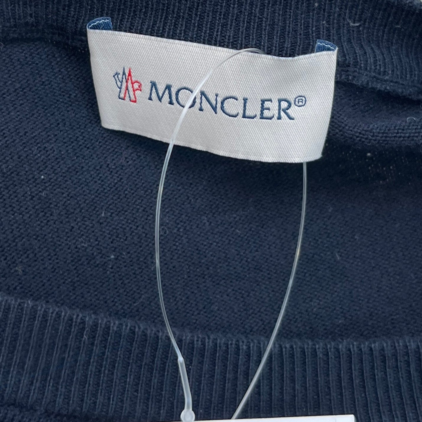 Men's Maglia Tricot Sweatshirt Navy Size XL