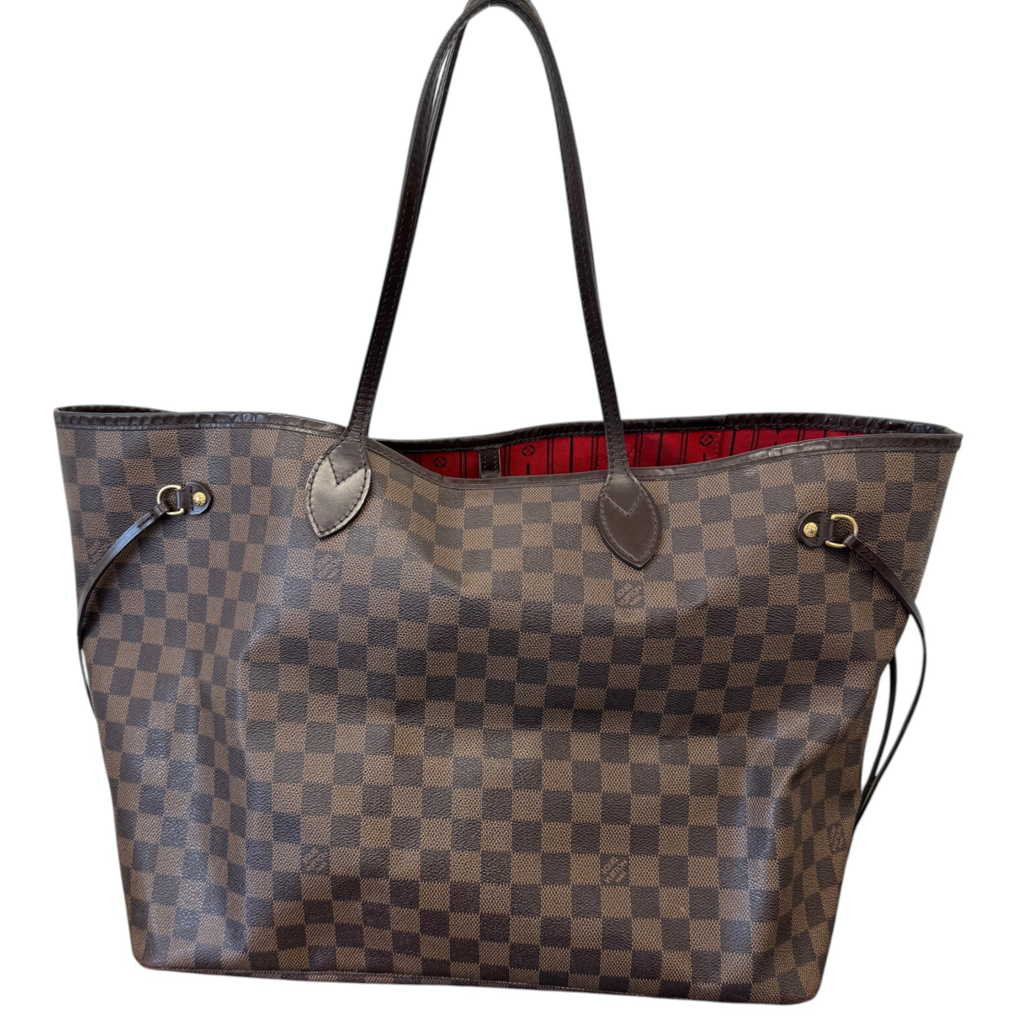Women's Damier Ebene Neverfull Gm Tote Handbag Brown