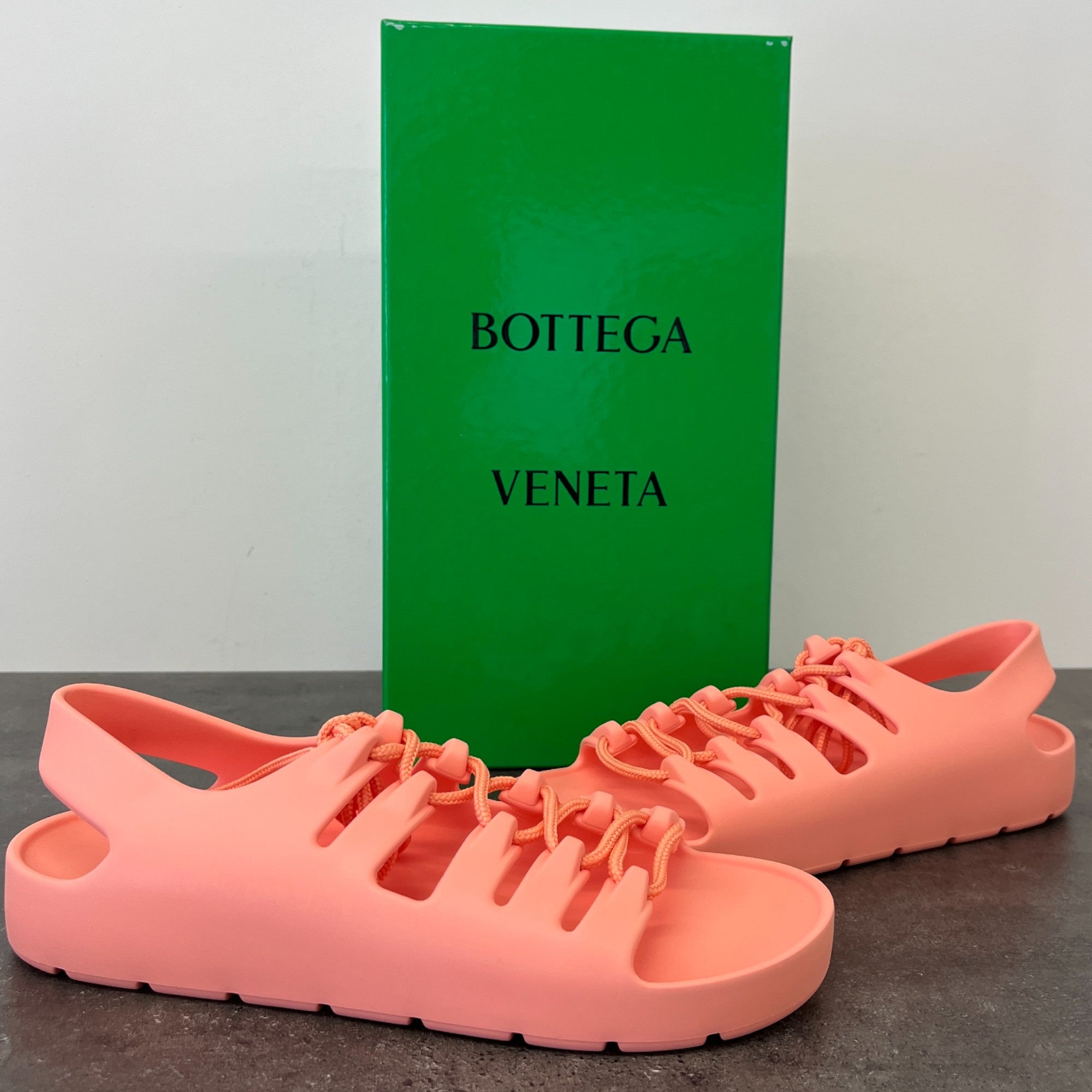 Women's Jelly Lace Slingback Sandals Pink Size EU 38 / UK 5