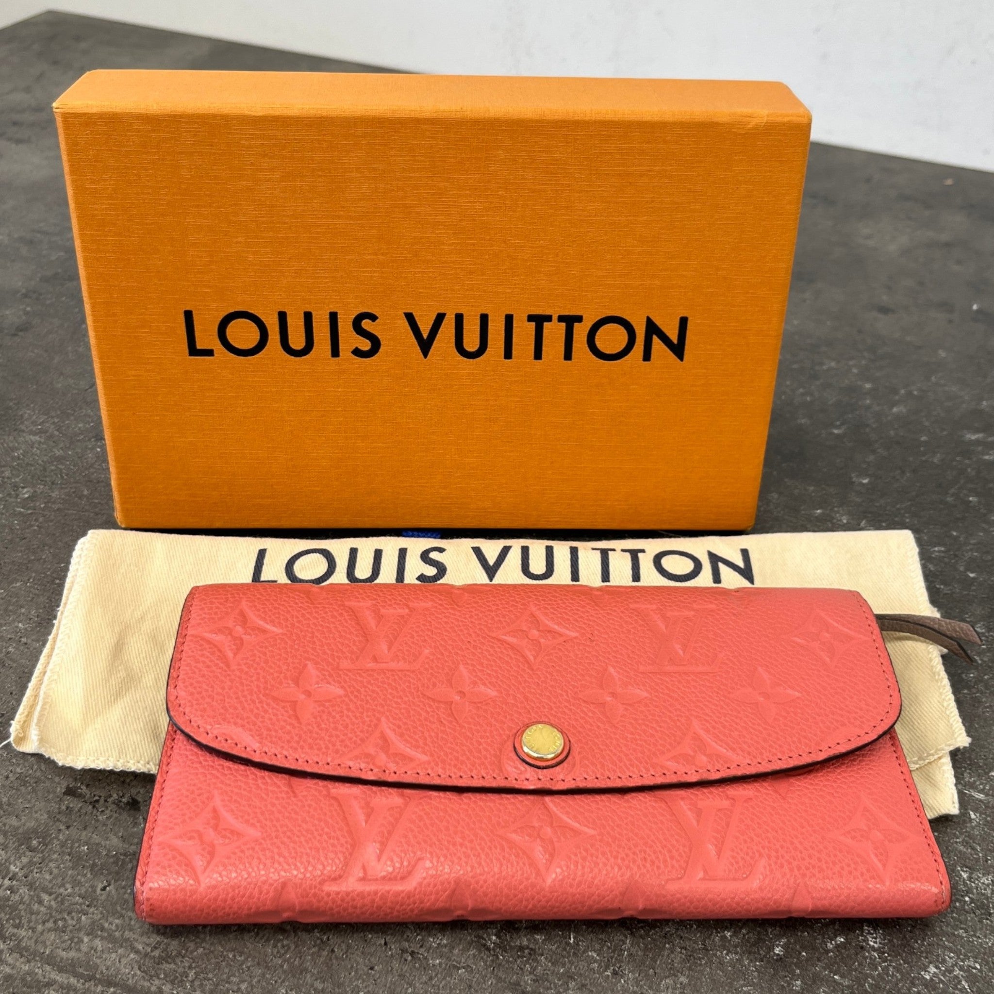 Women's Monogram Empreinte Emillie Wallet Pink