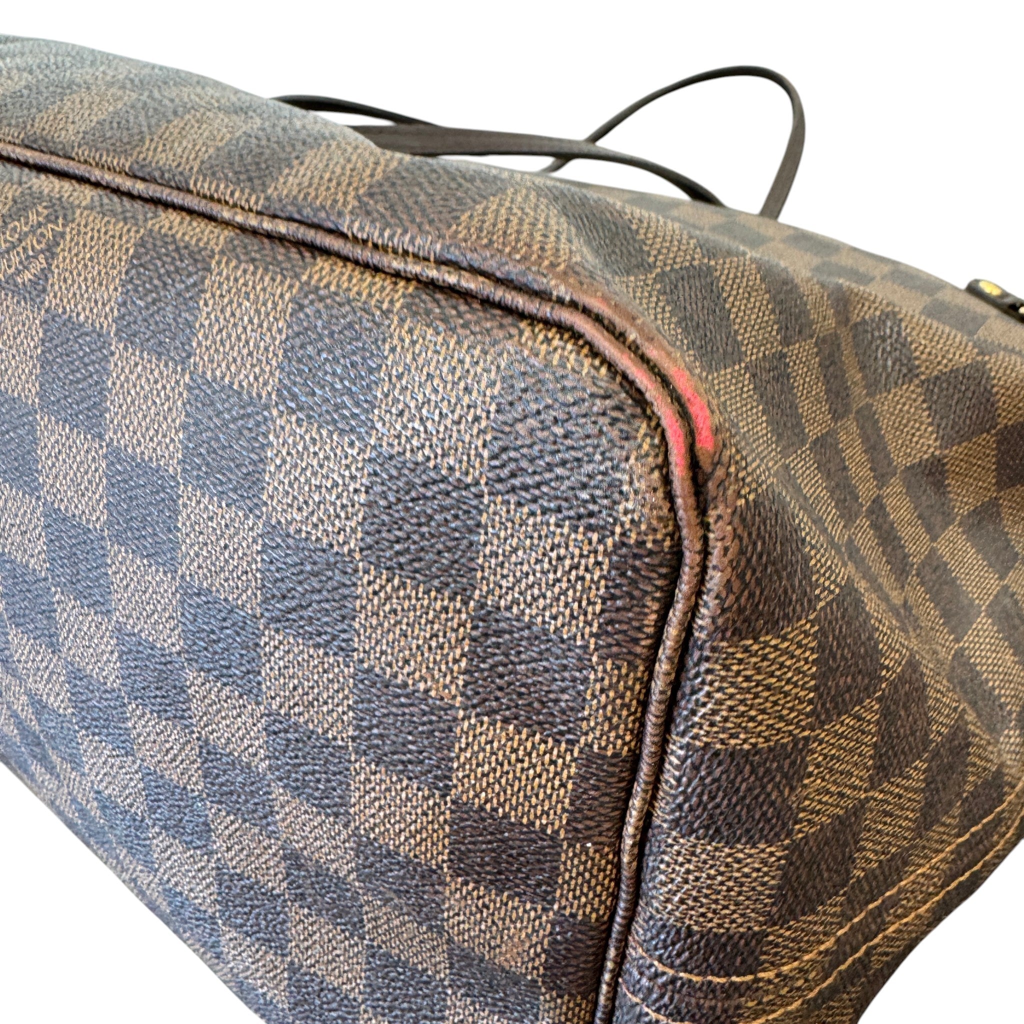Women's Damier Ebene Neverfull Gm Tote Handbag Brown