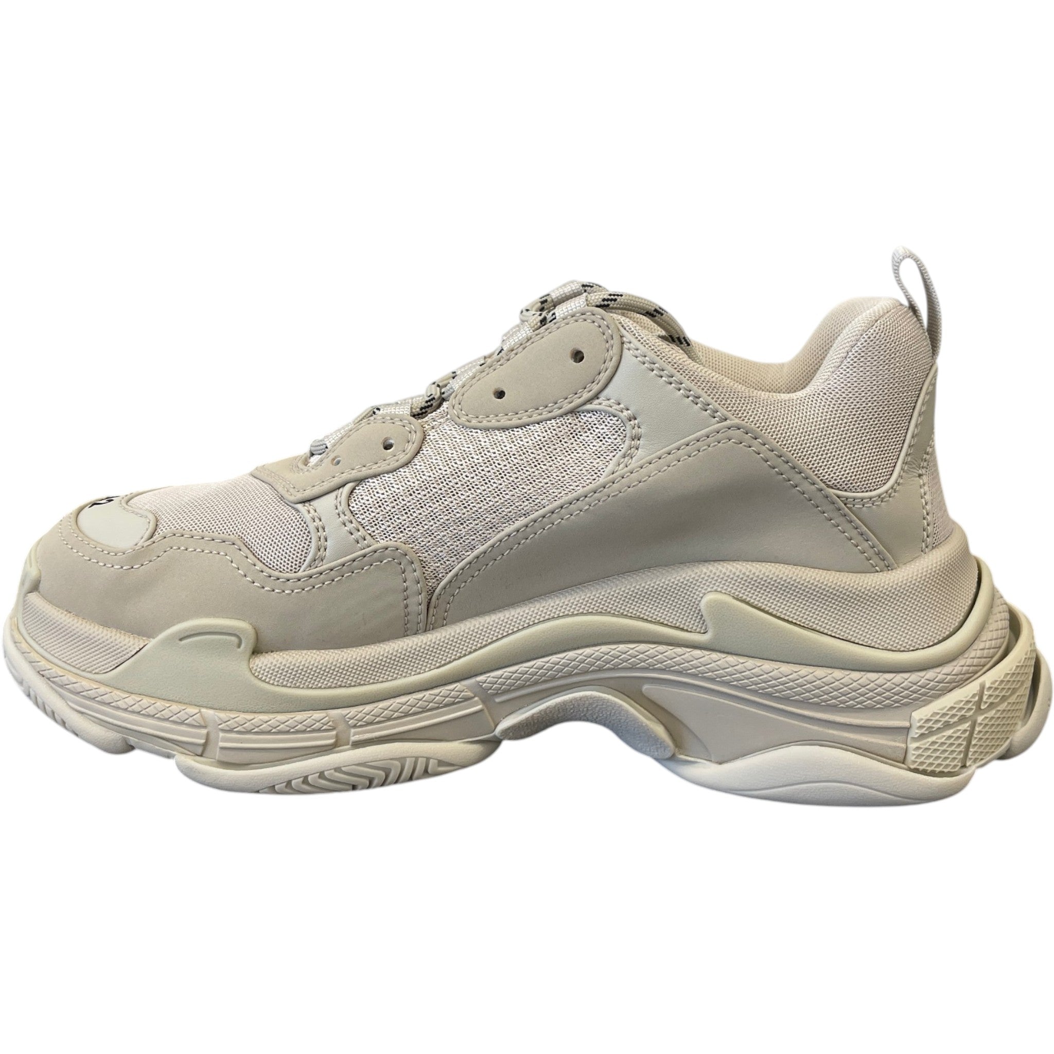 Men's Triple S Low Trainers Beige Size EU 42 / UK 8