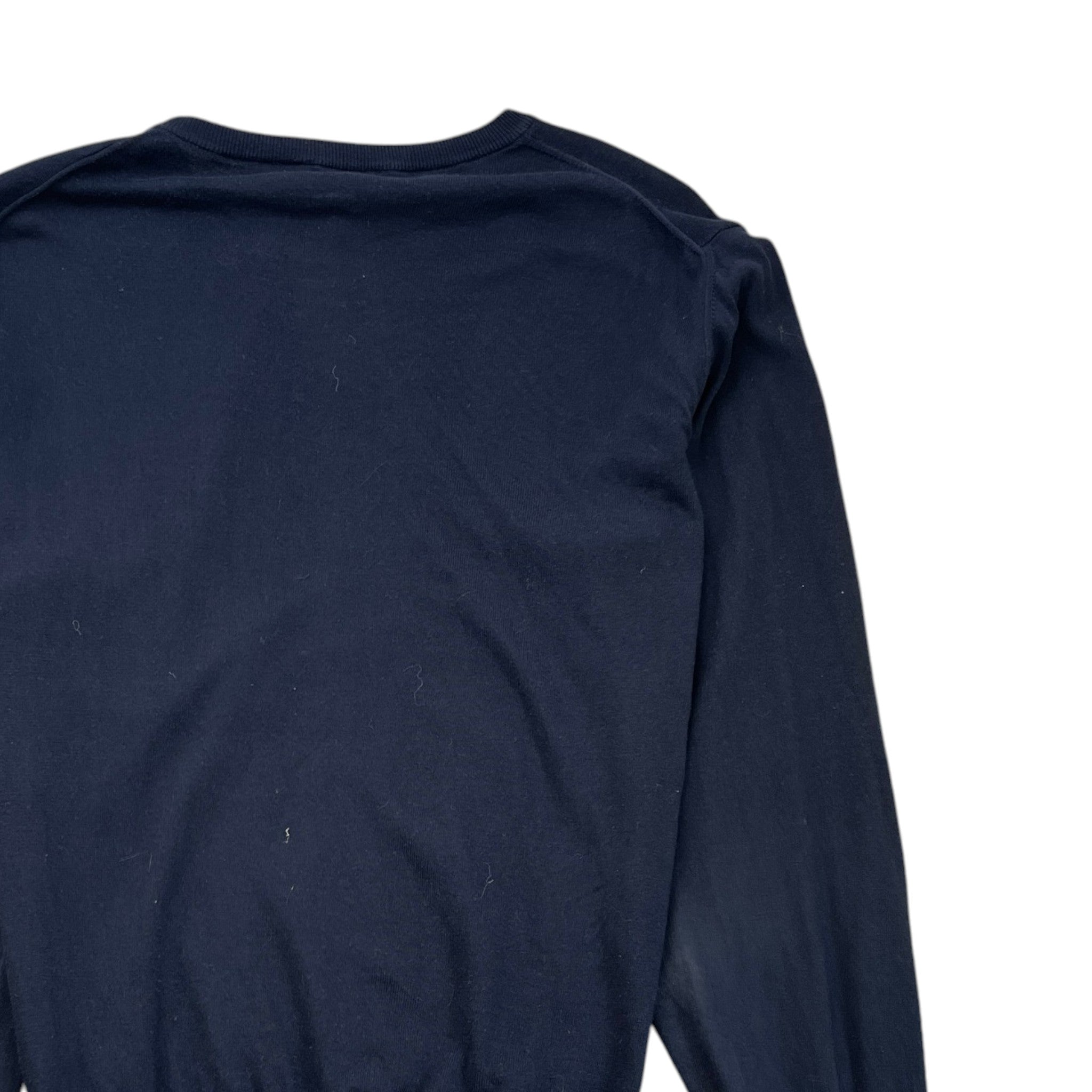 Men's Maglia Tricot Sweatshirt Navy Size XL