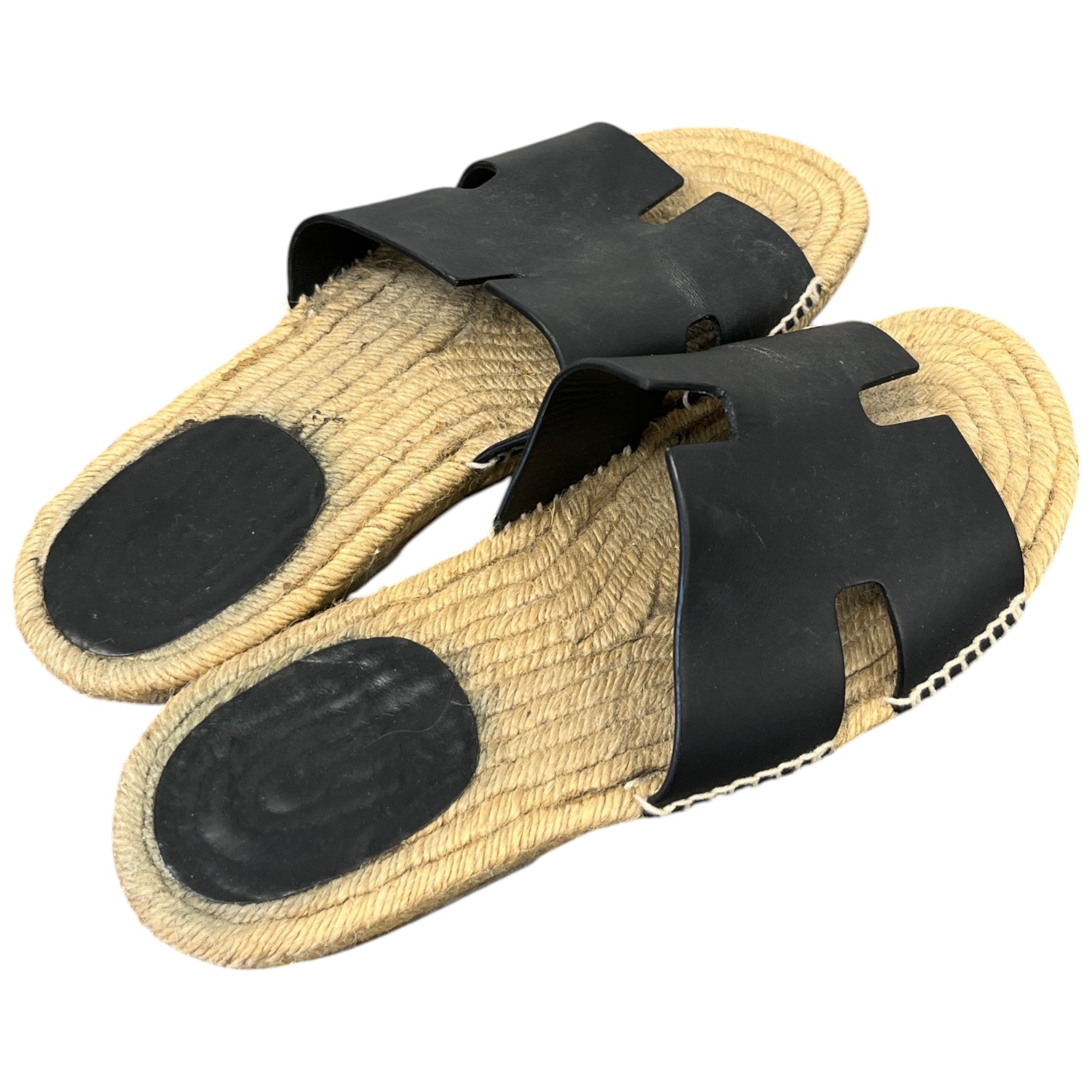 Men's Antigua Espadrille Sandals Black Size EU 42 / UK 8