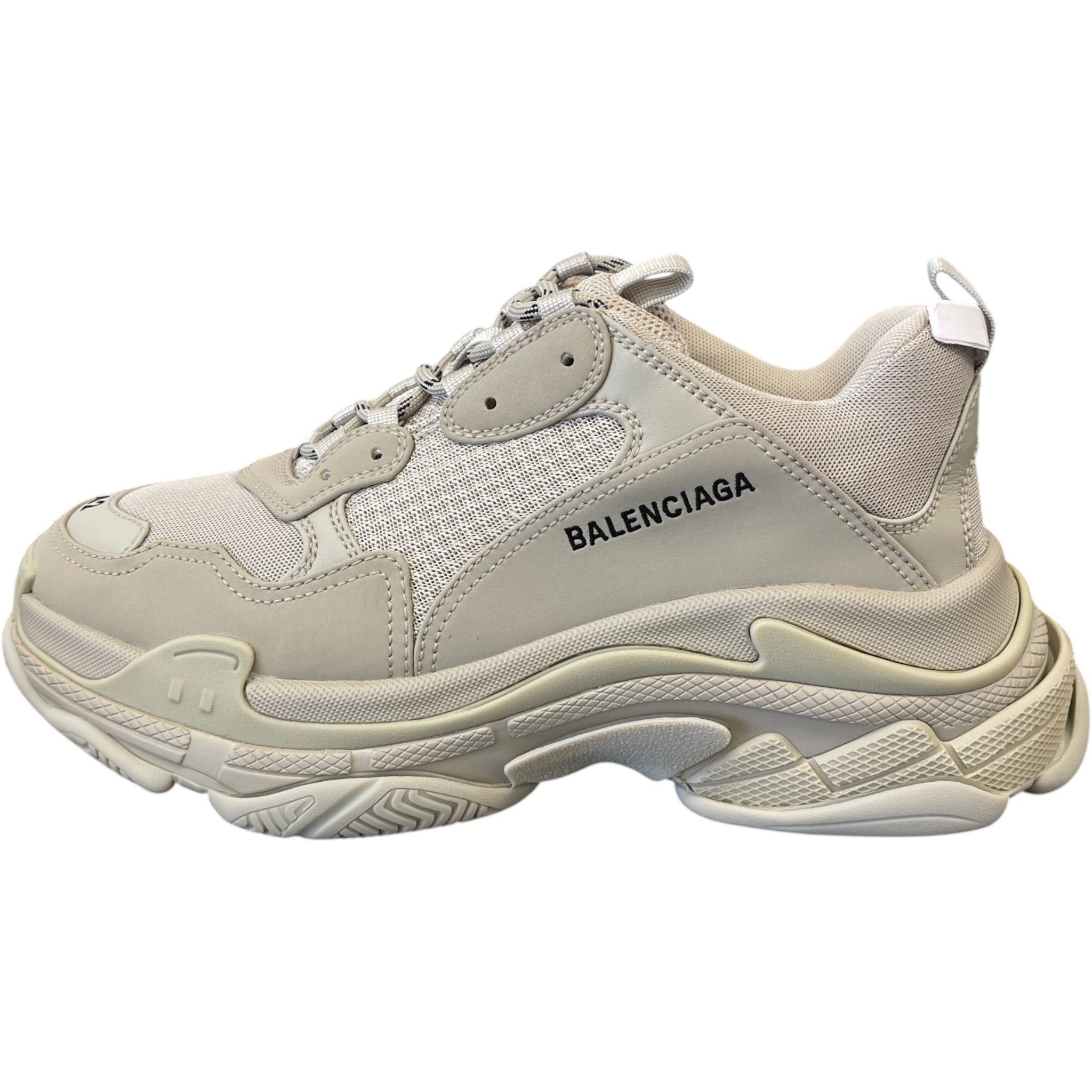 Men's Triple S Low Trainers Beige Size EU 42 / UK 8