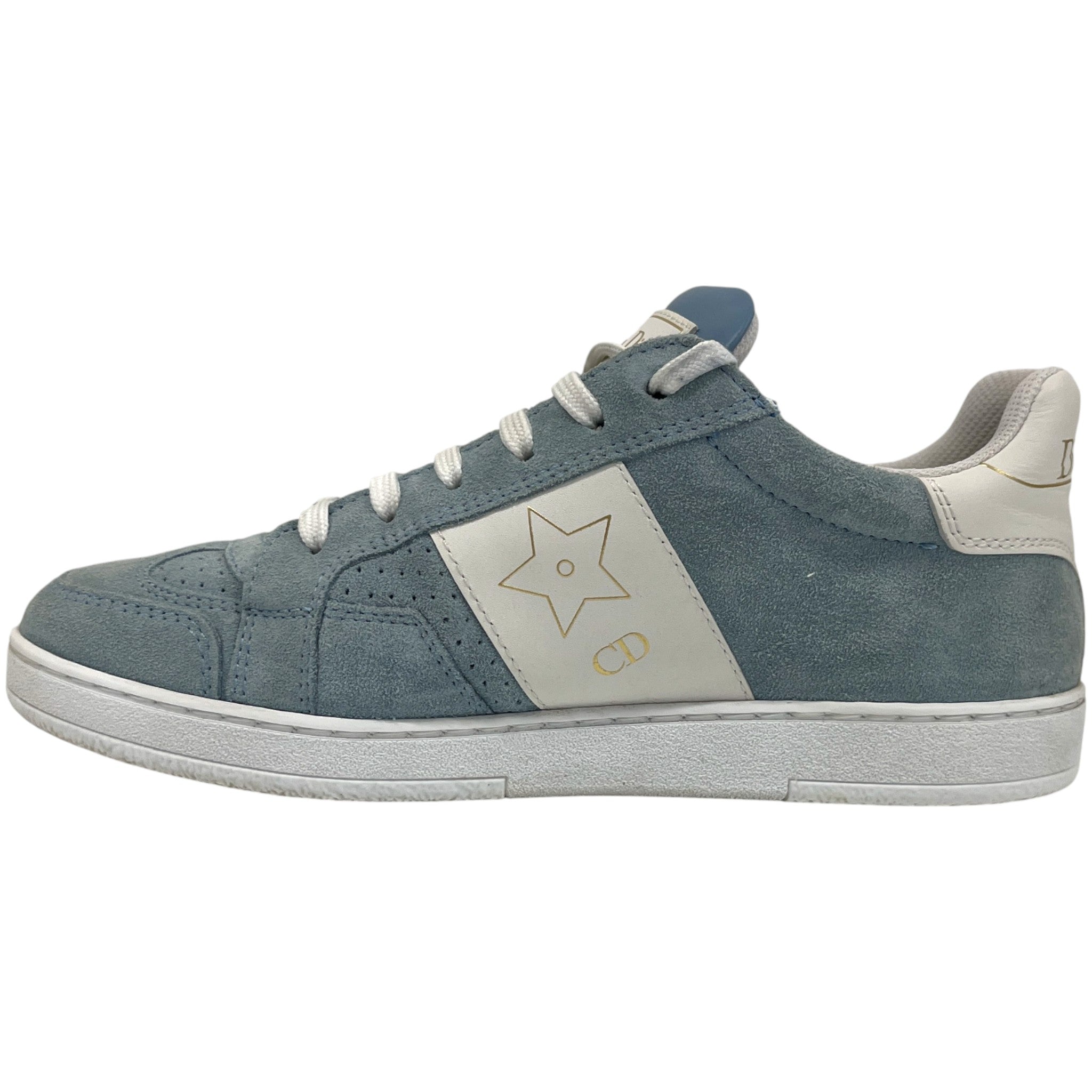 Women's Star Low Trainers Blue Size EU 35 / UK 2
