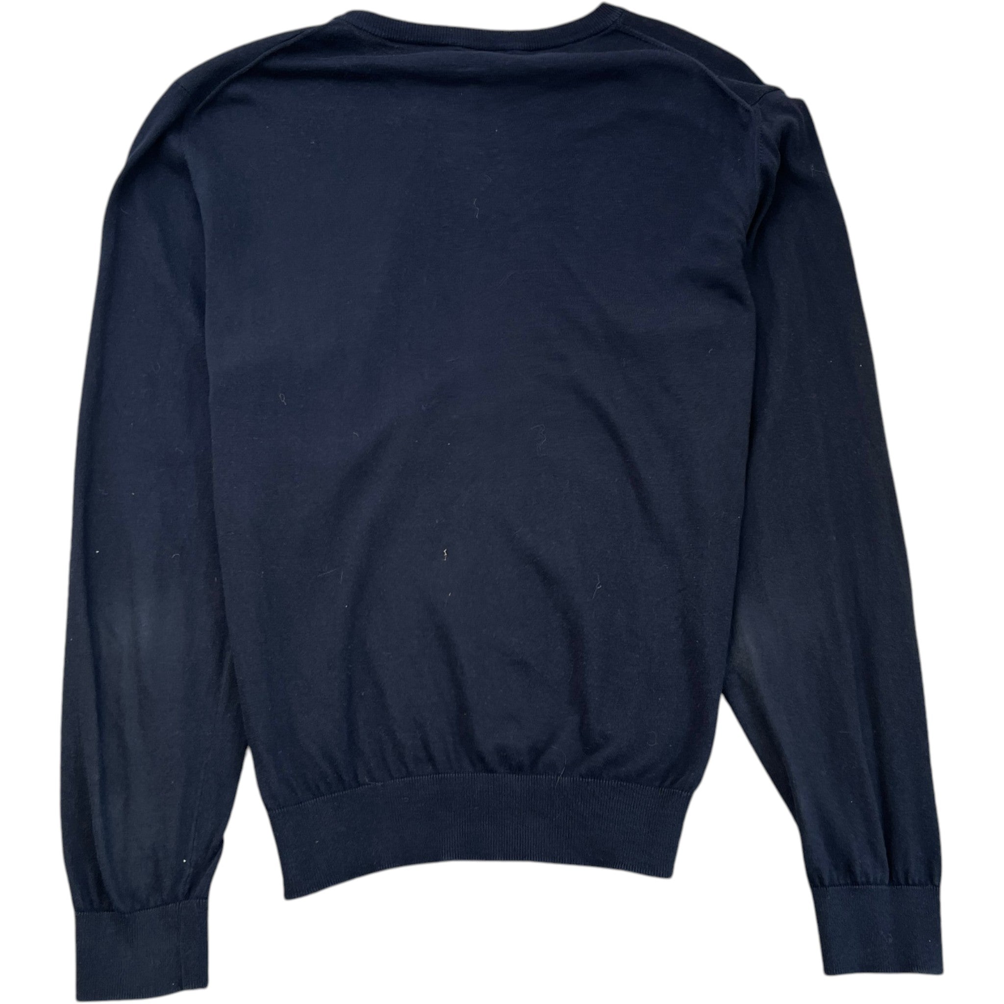 Men's Maglia Tricot Sweatshirt Navy Size XL