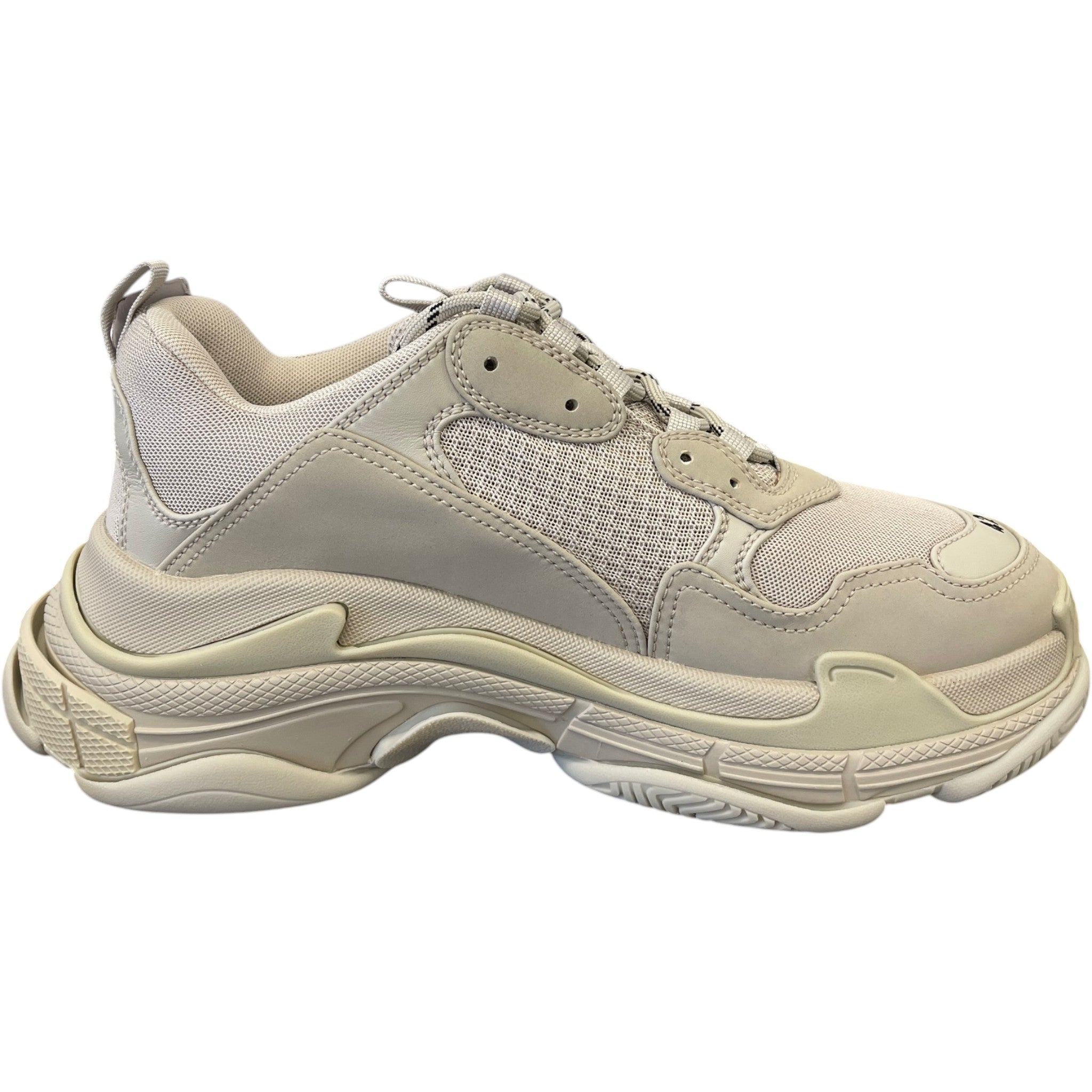 Men's Triple S Low Trainers Beige Size EU 42 / UK 8