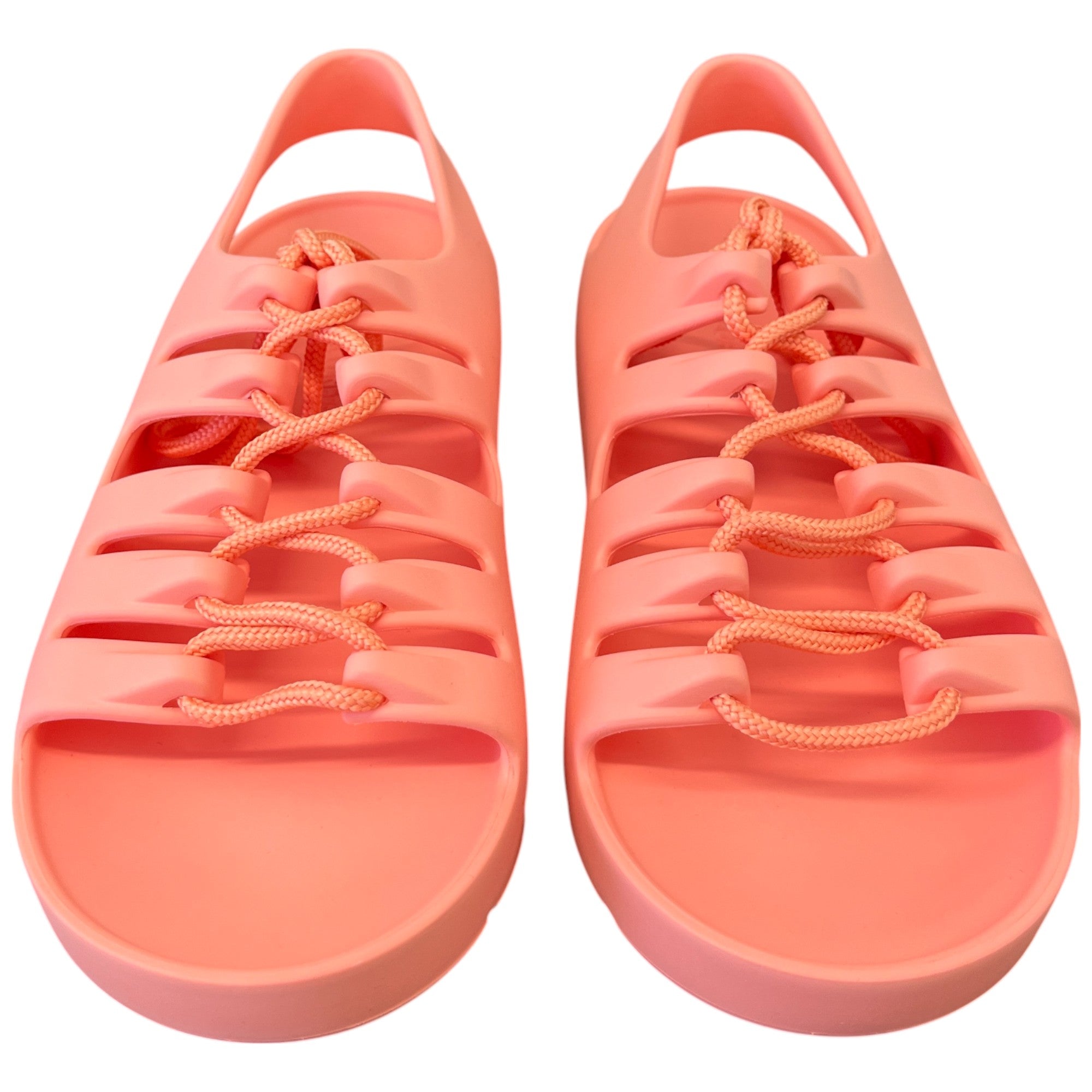 Women's Jelly Lace Slingback Sandals Pink Size EU 38 / UK 5