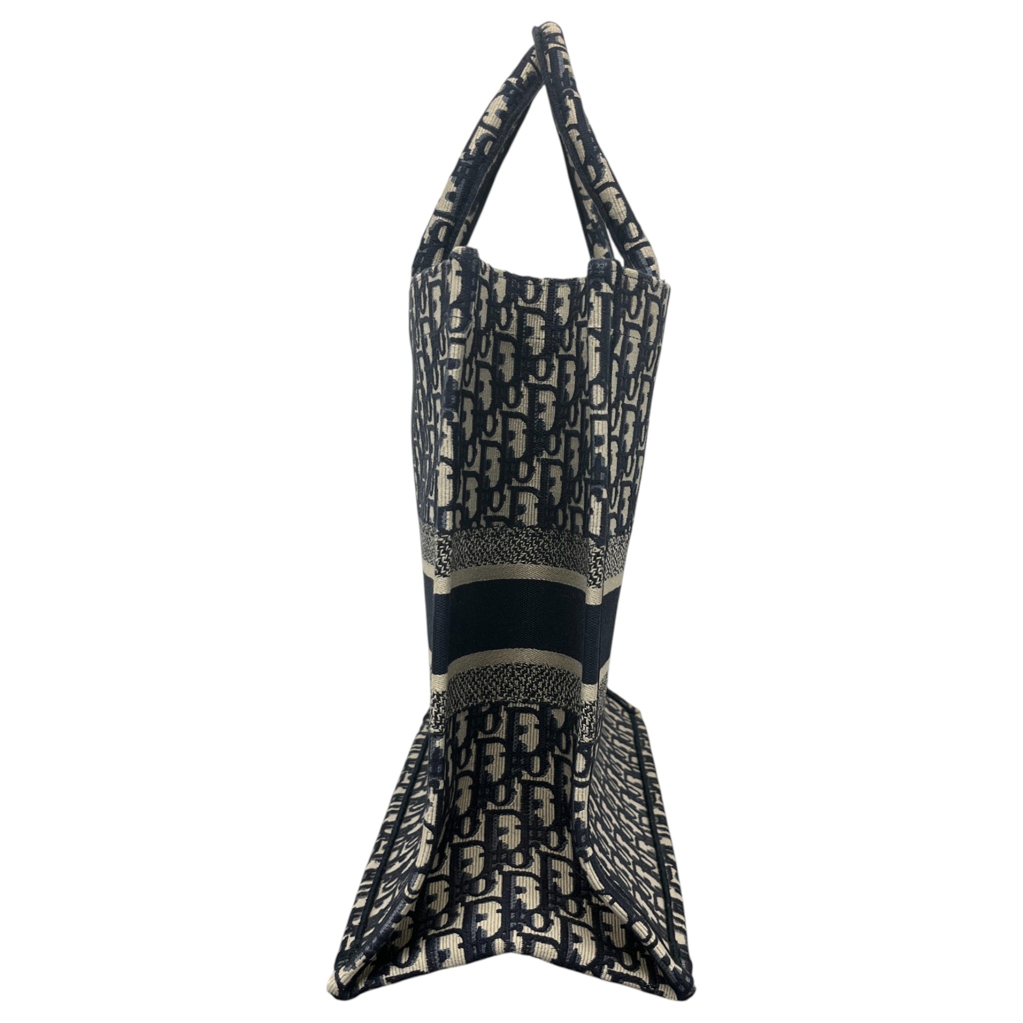 Women's Large Dior Book Tote Bag Blue