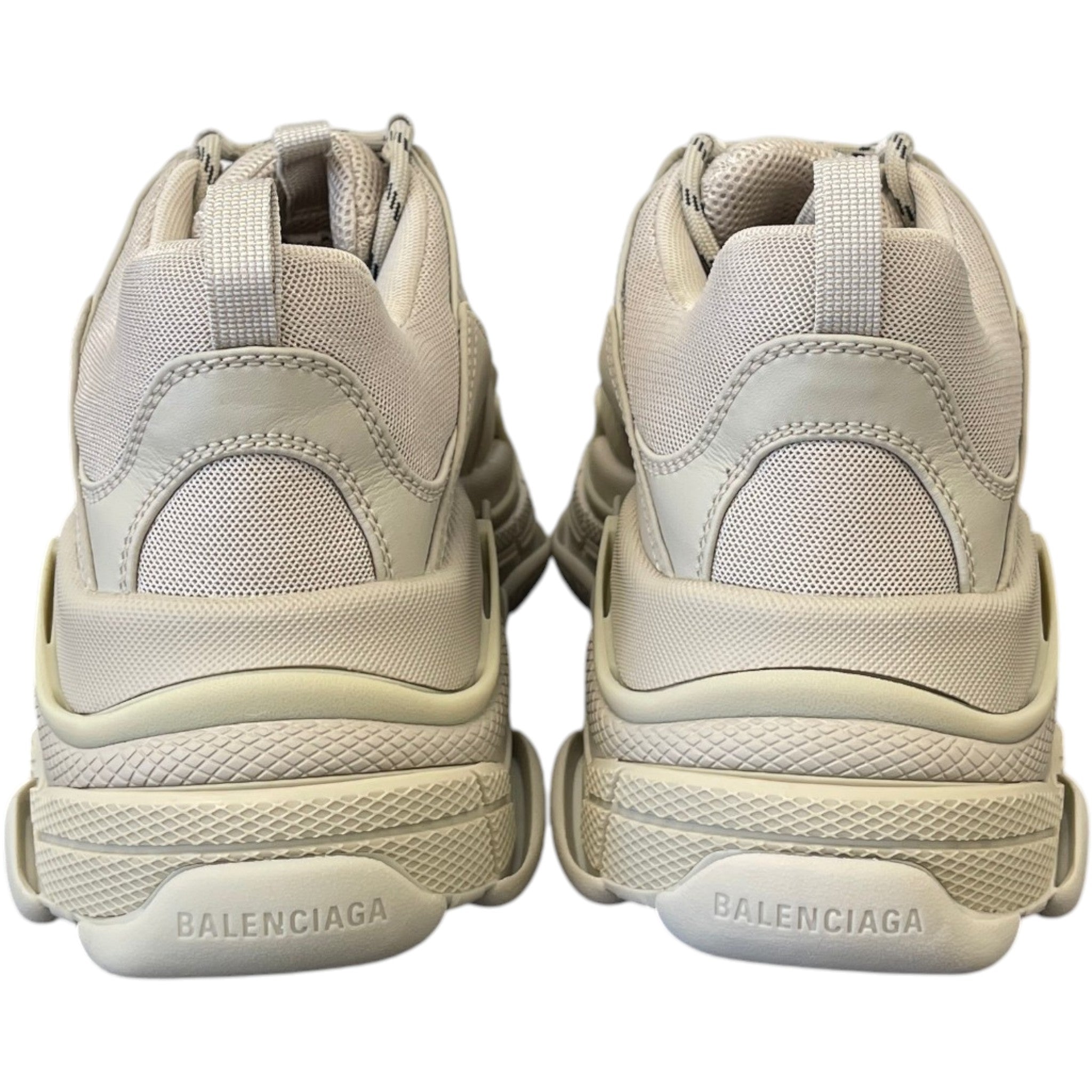 Men's Triple S Low Trainers Beige Size EU 42 / UK 8