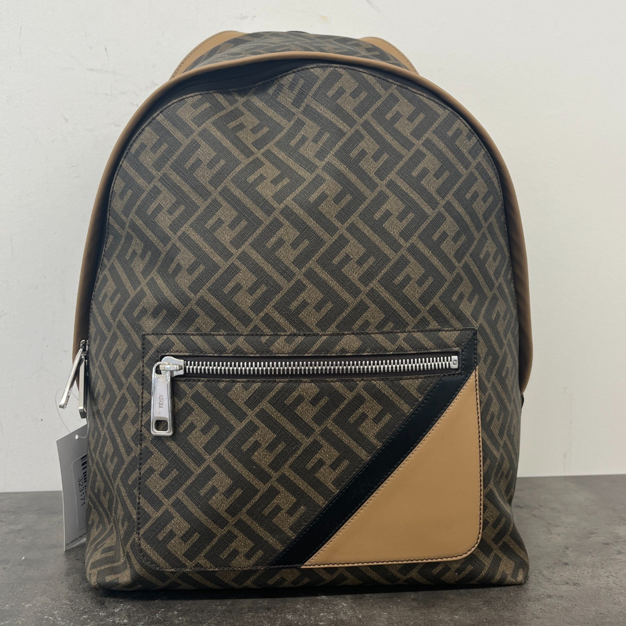 Men's Chiodo Diagonal Backpack Brown