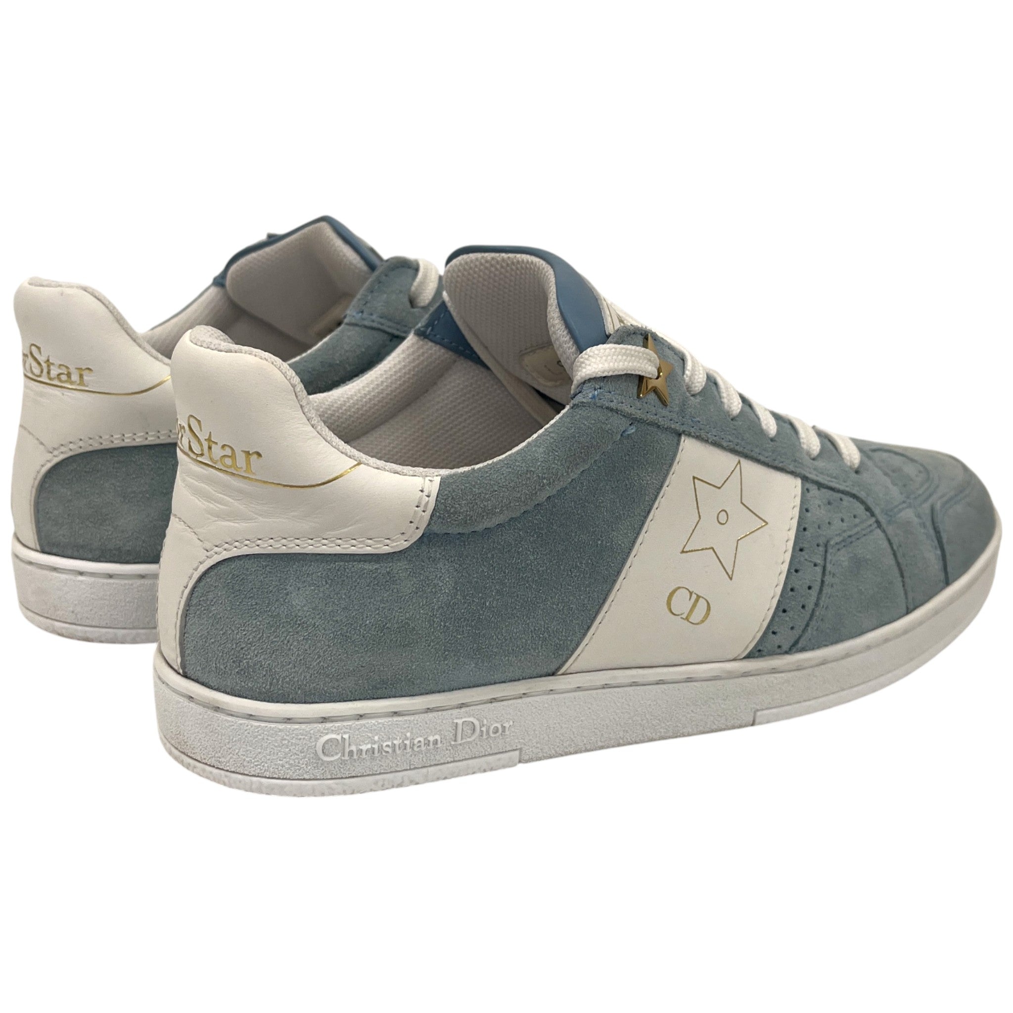 Women's Star Low Trainers Blue Size EU 35 / UK 2