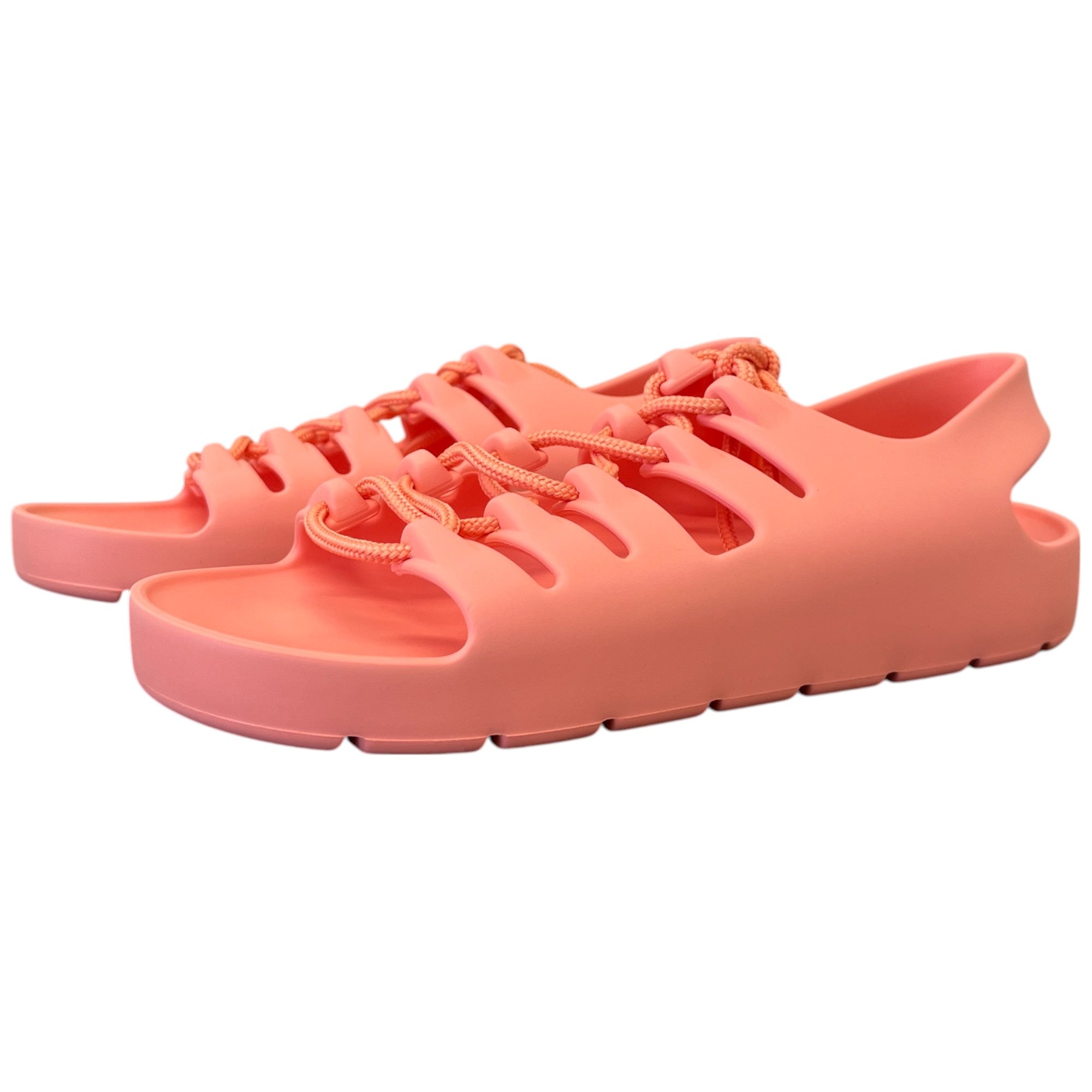 Women's Jelly Lace Slingback Sandals Pink Size EU 38 / UK 5