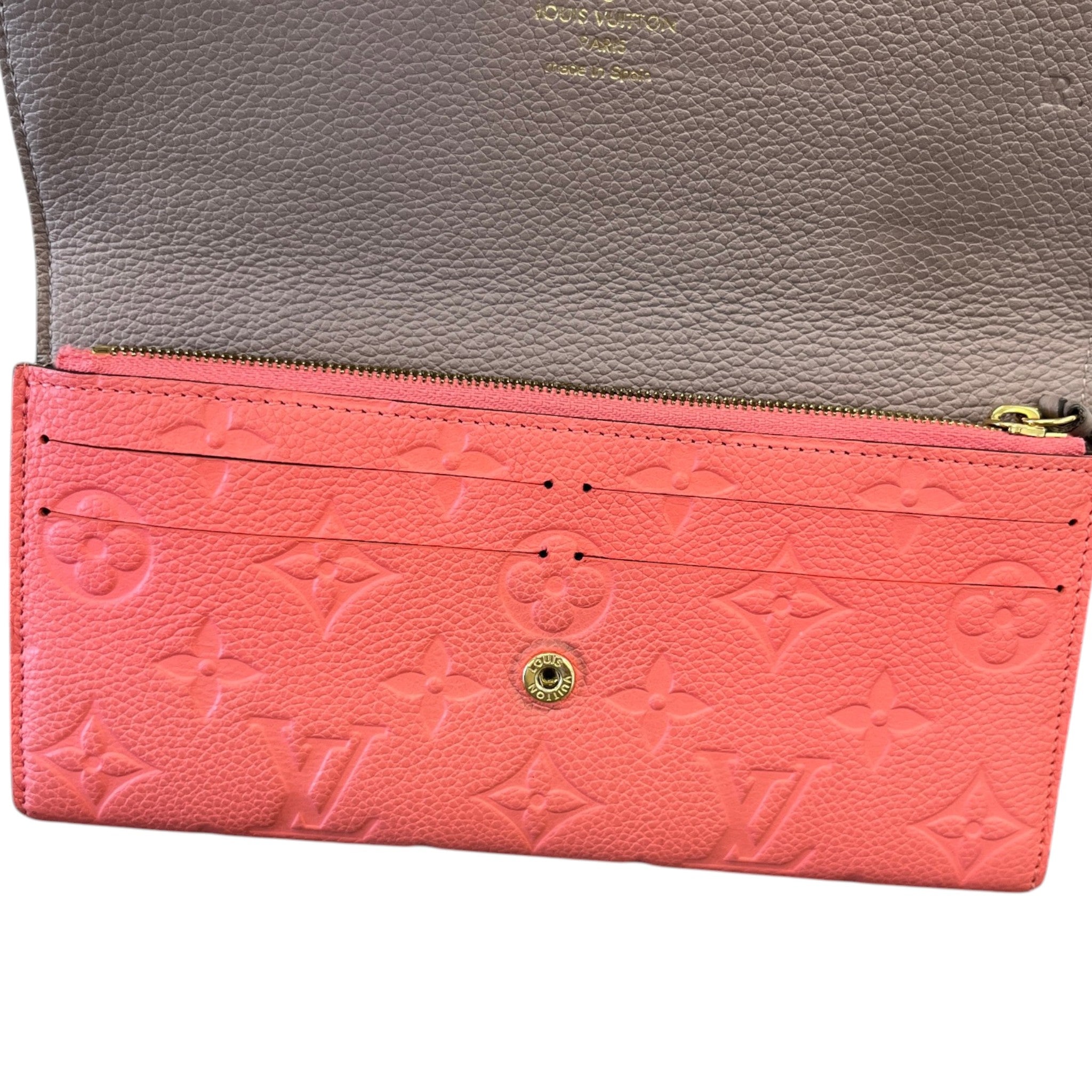 Women's Monogram Empreinte Emillie Wallet Pink